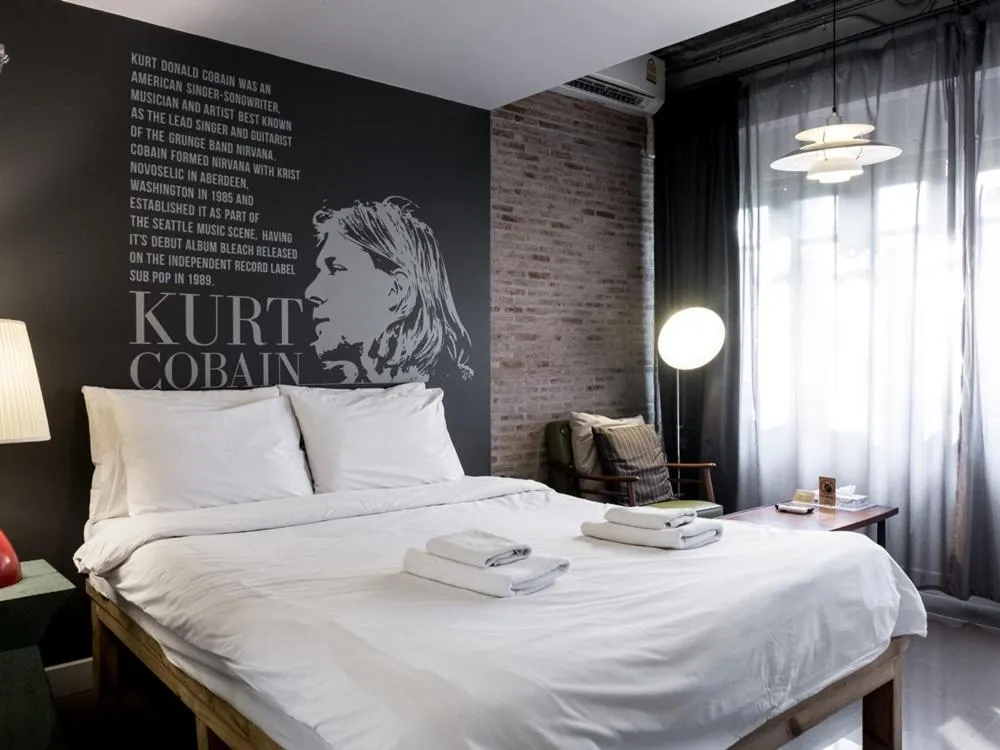 Bed in Pyur Otel by Ombra House