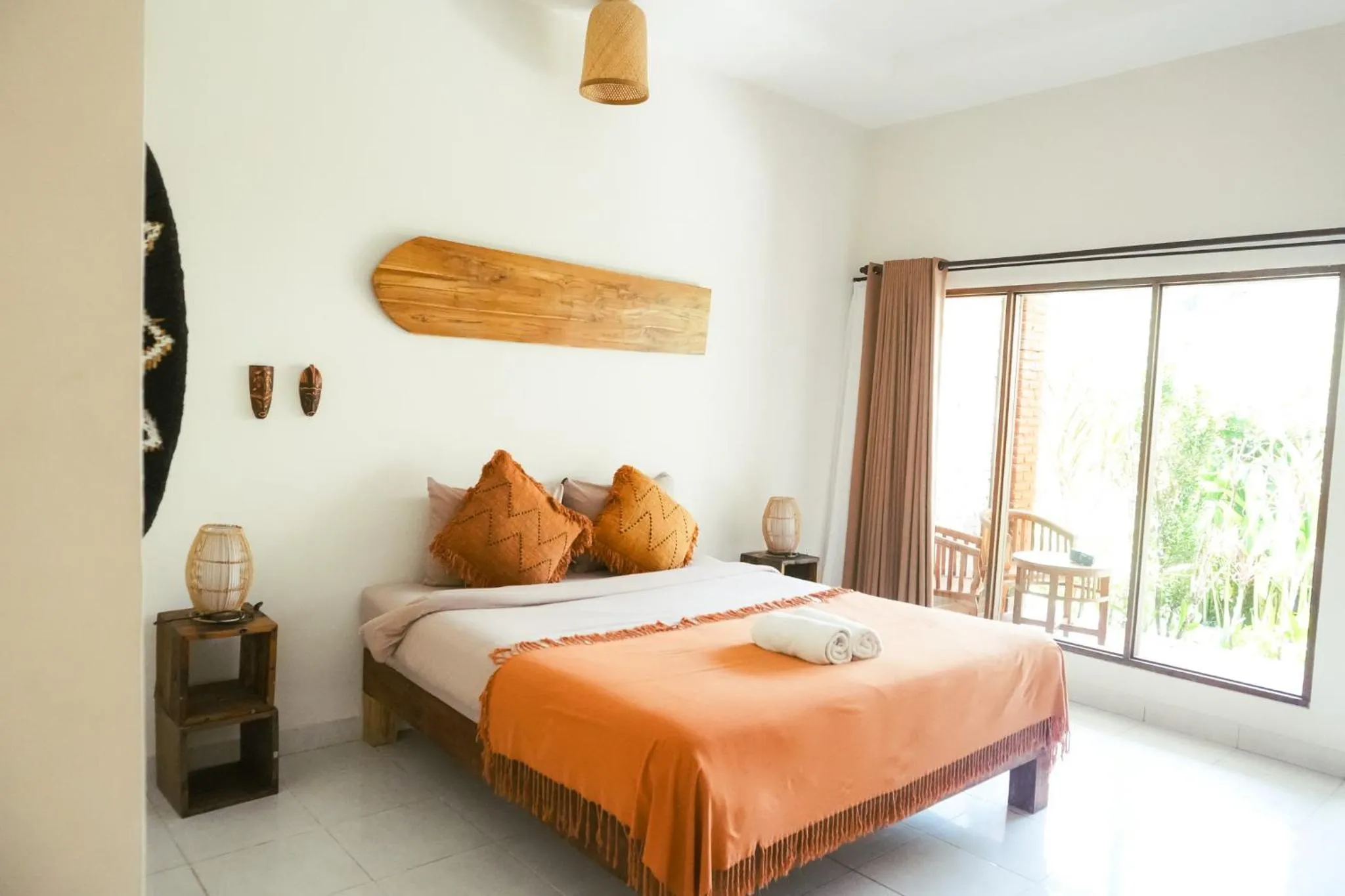 Bed in Olo Surf Nature