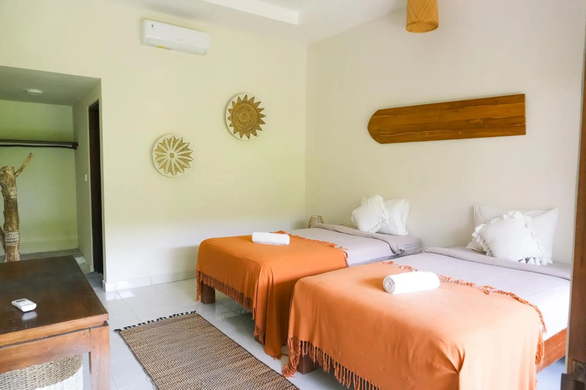 Bed in Olo Surf Nature