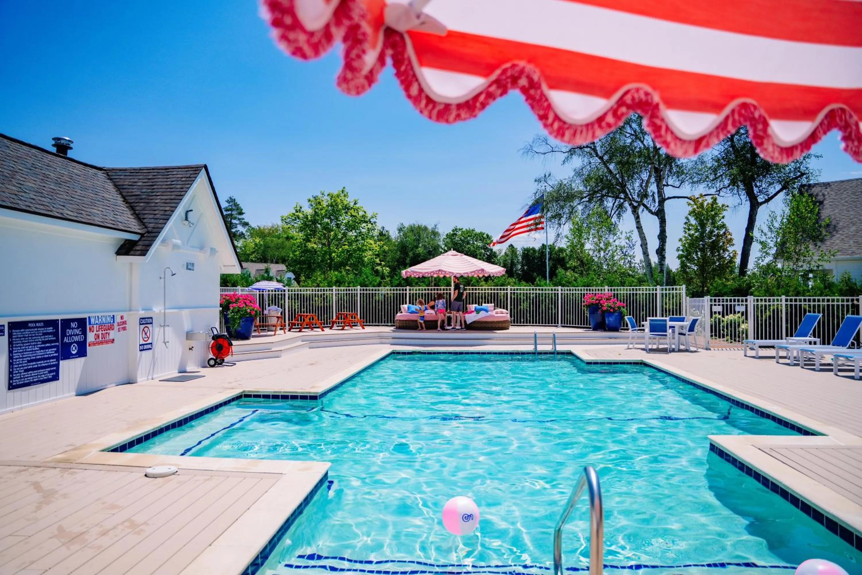 Swimming pool in The Inn at Stonecliffe