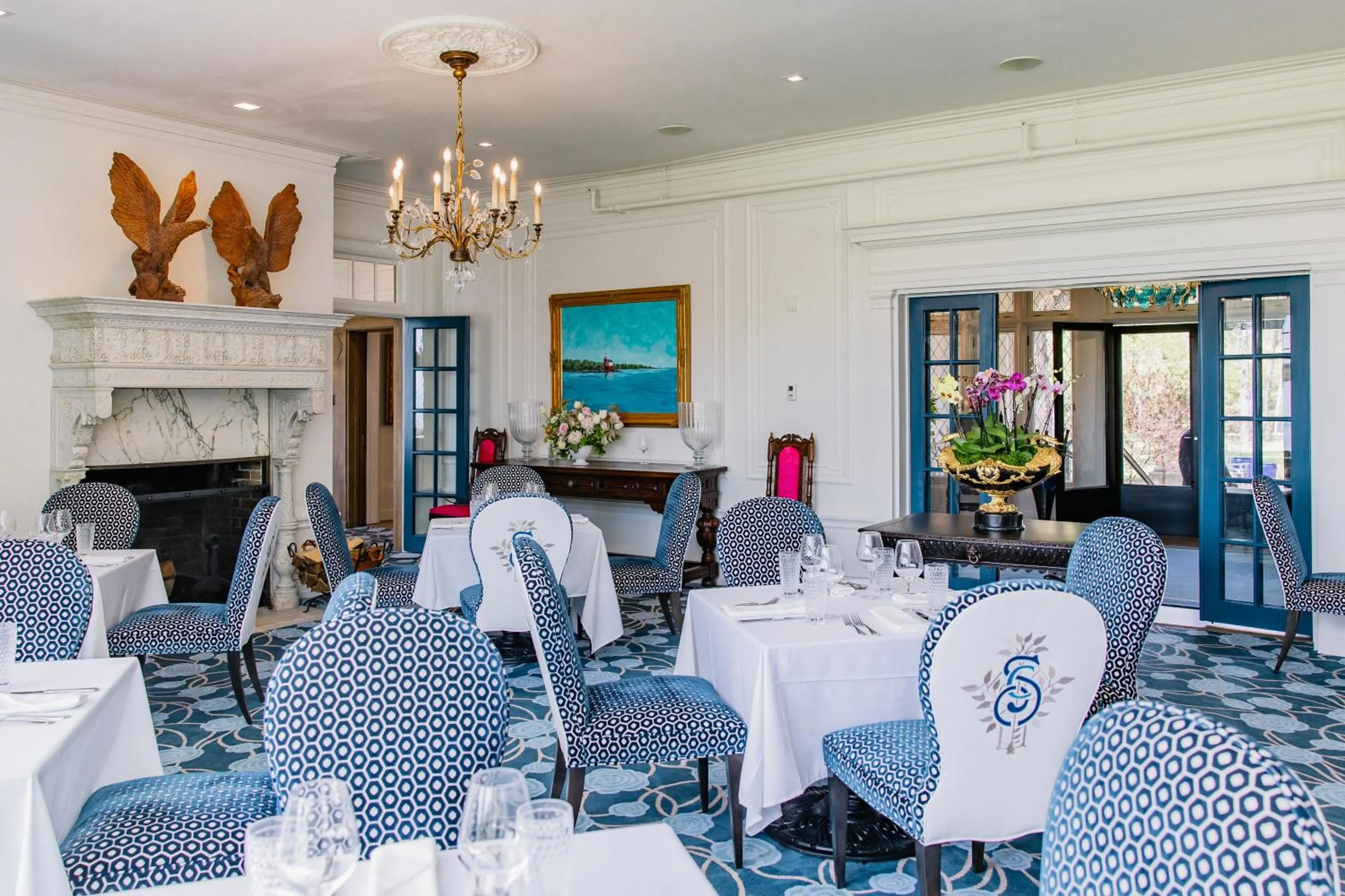Dining area in The Inn at Stonecliffe