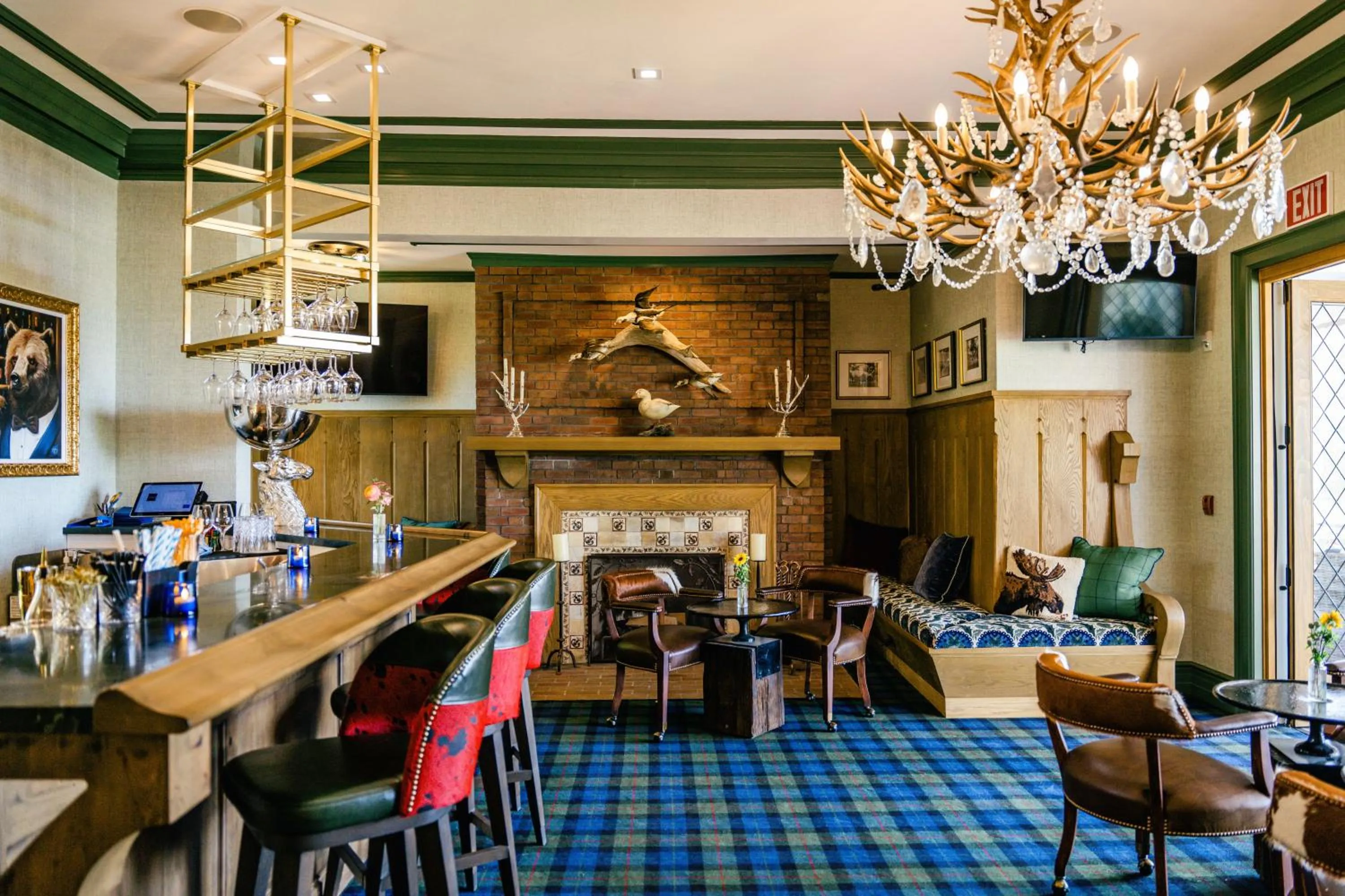 Lounge or bar in The Inn at Stonecliffe