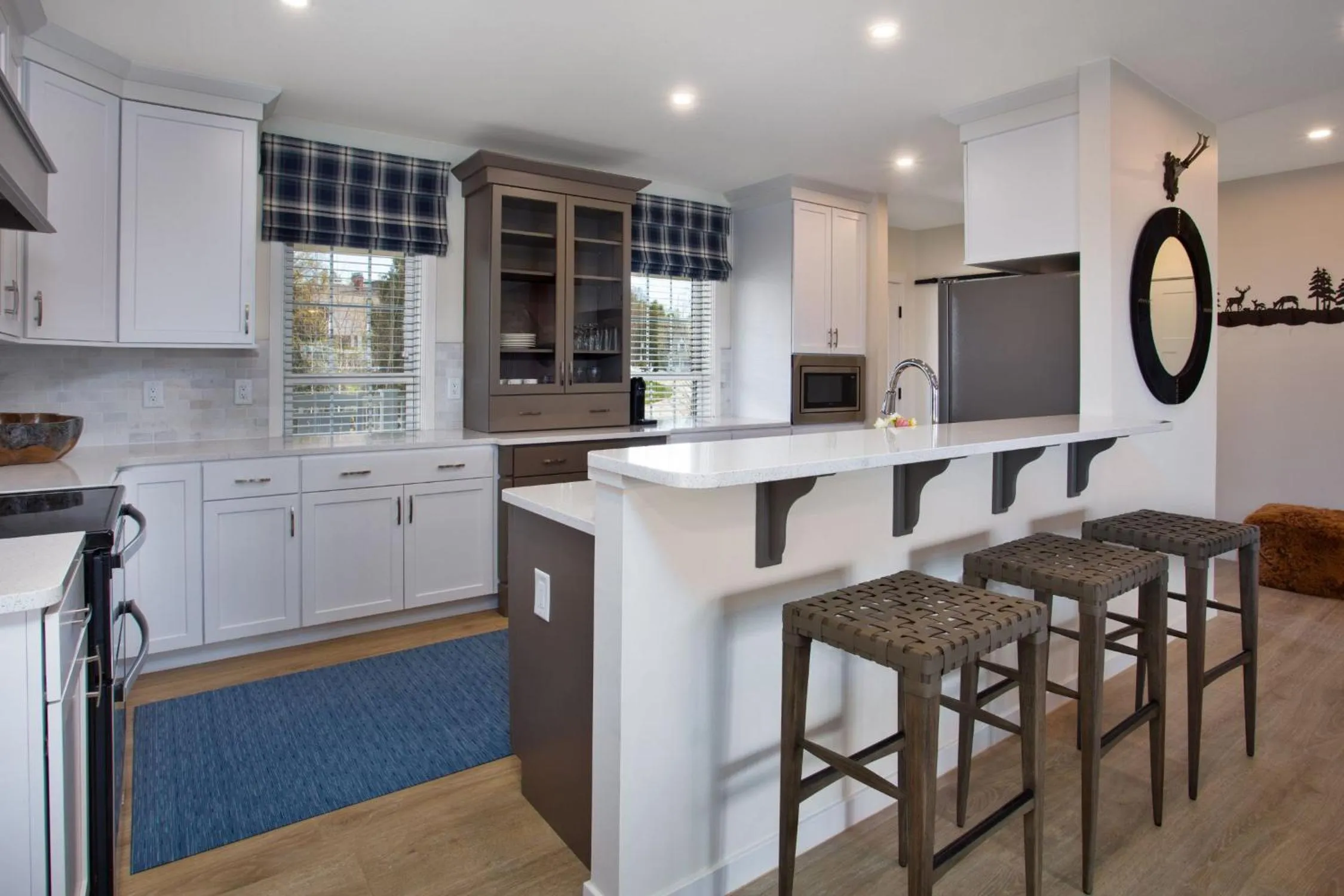 kitchen in The Inn at Stonecliffe