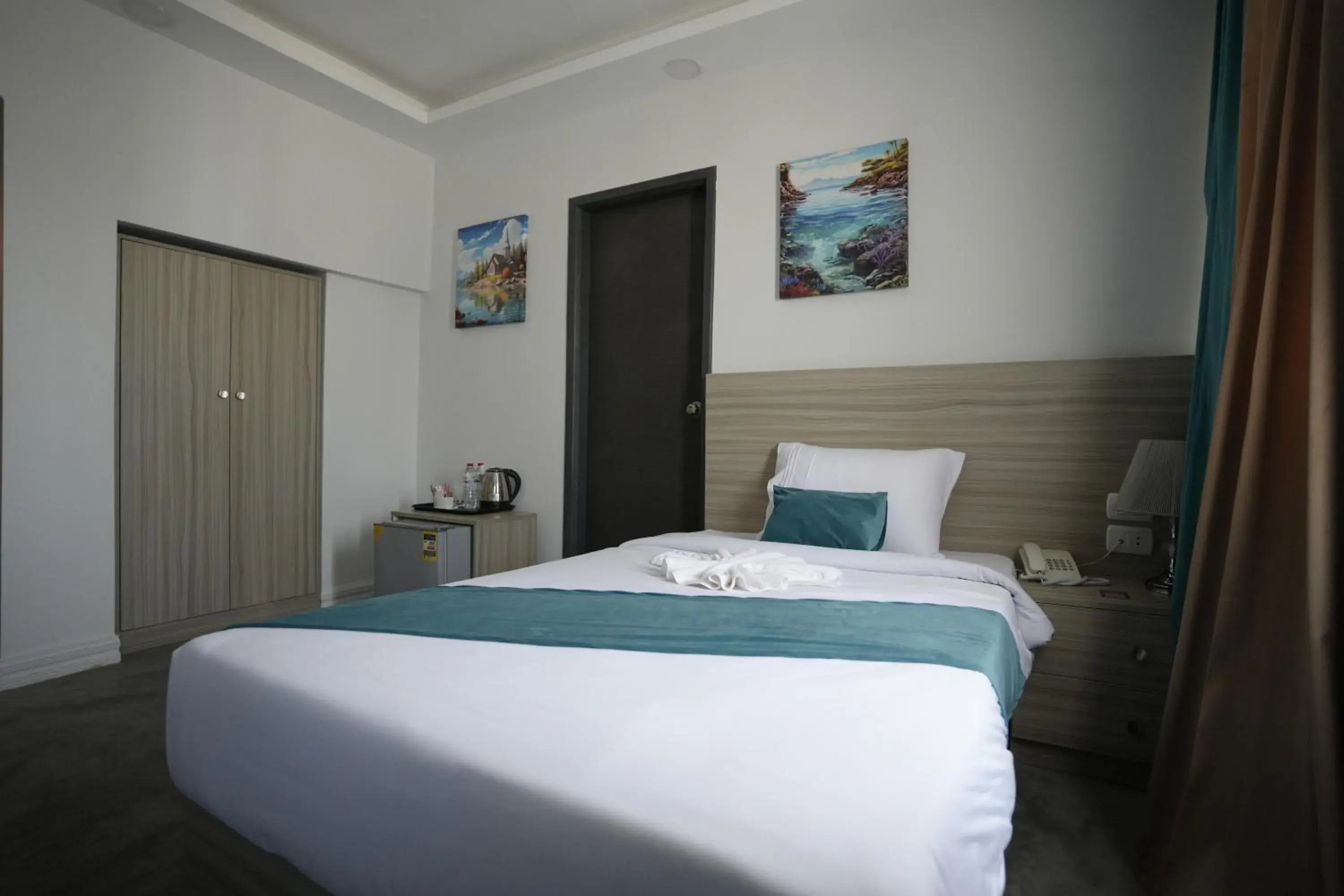 Bed in Mar Charbel Hotel Cairo Bed in Mar Charbel Hotel Cairo