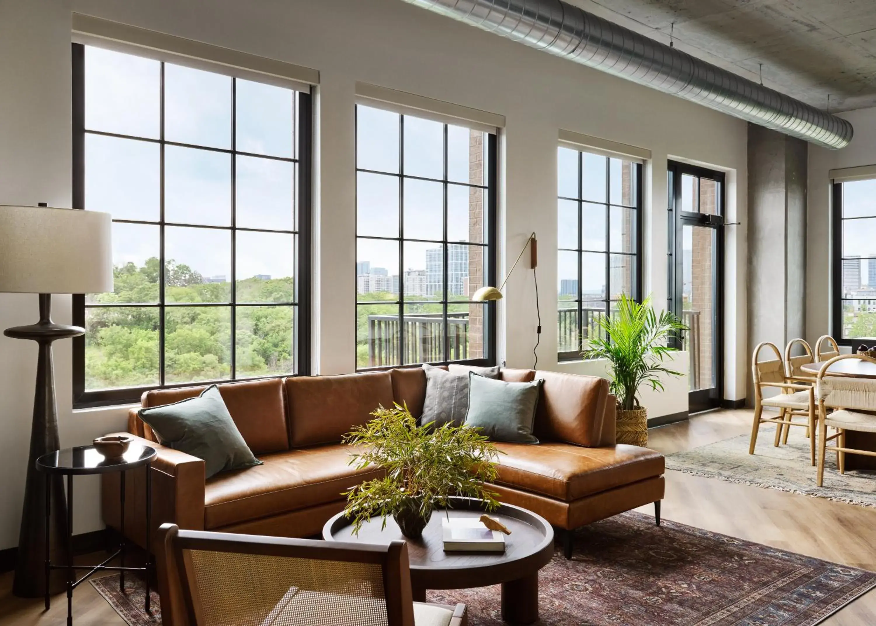 Living room in Memoir Wedgewood Houston Living room in Memoir Wedgewood Houston