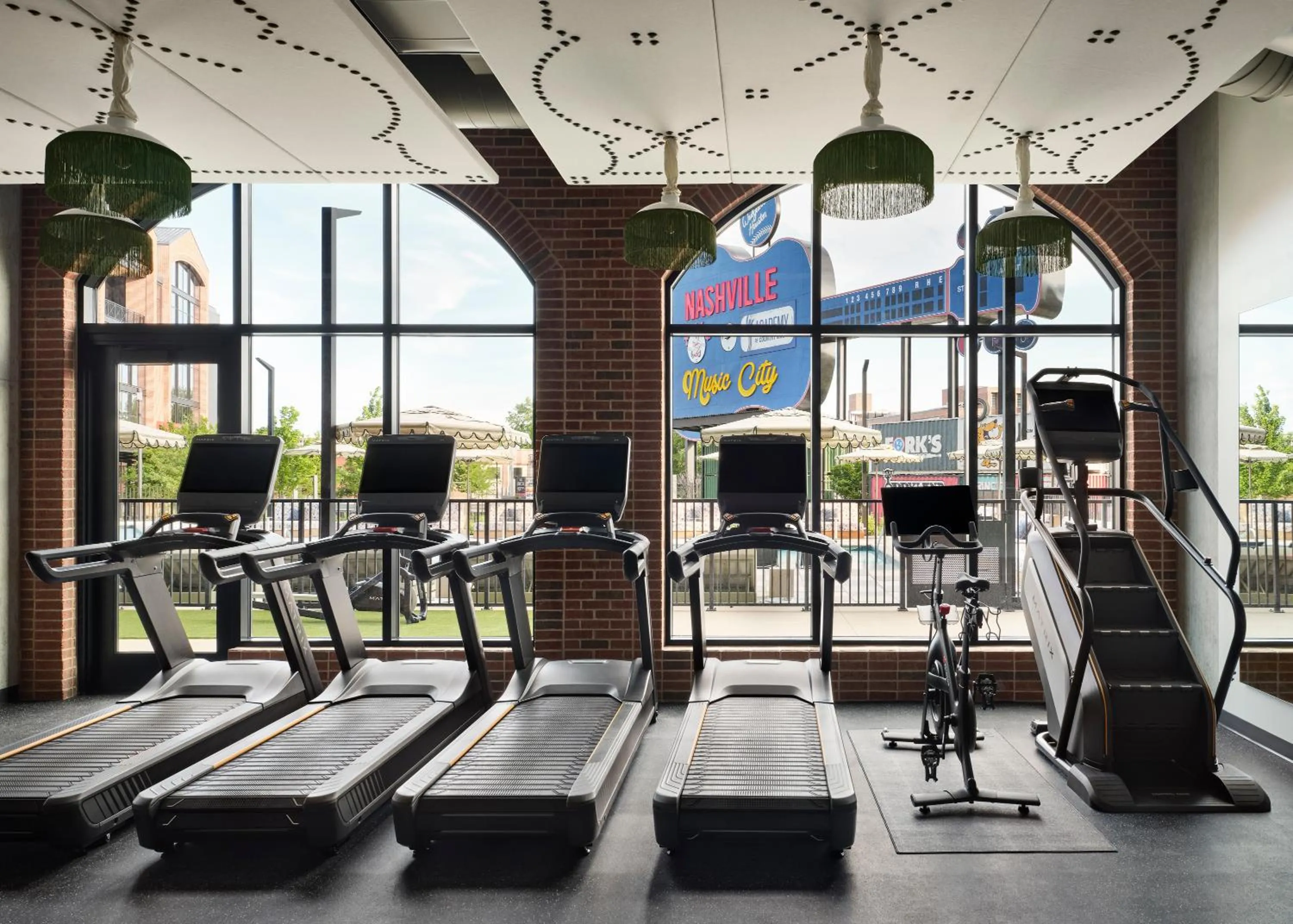 Fitness centre/facilities in Memoir Wedgewood Houston