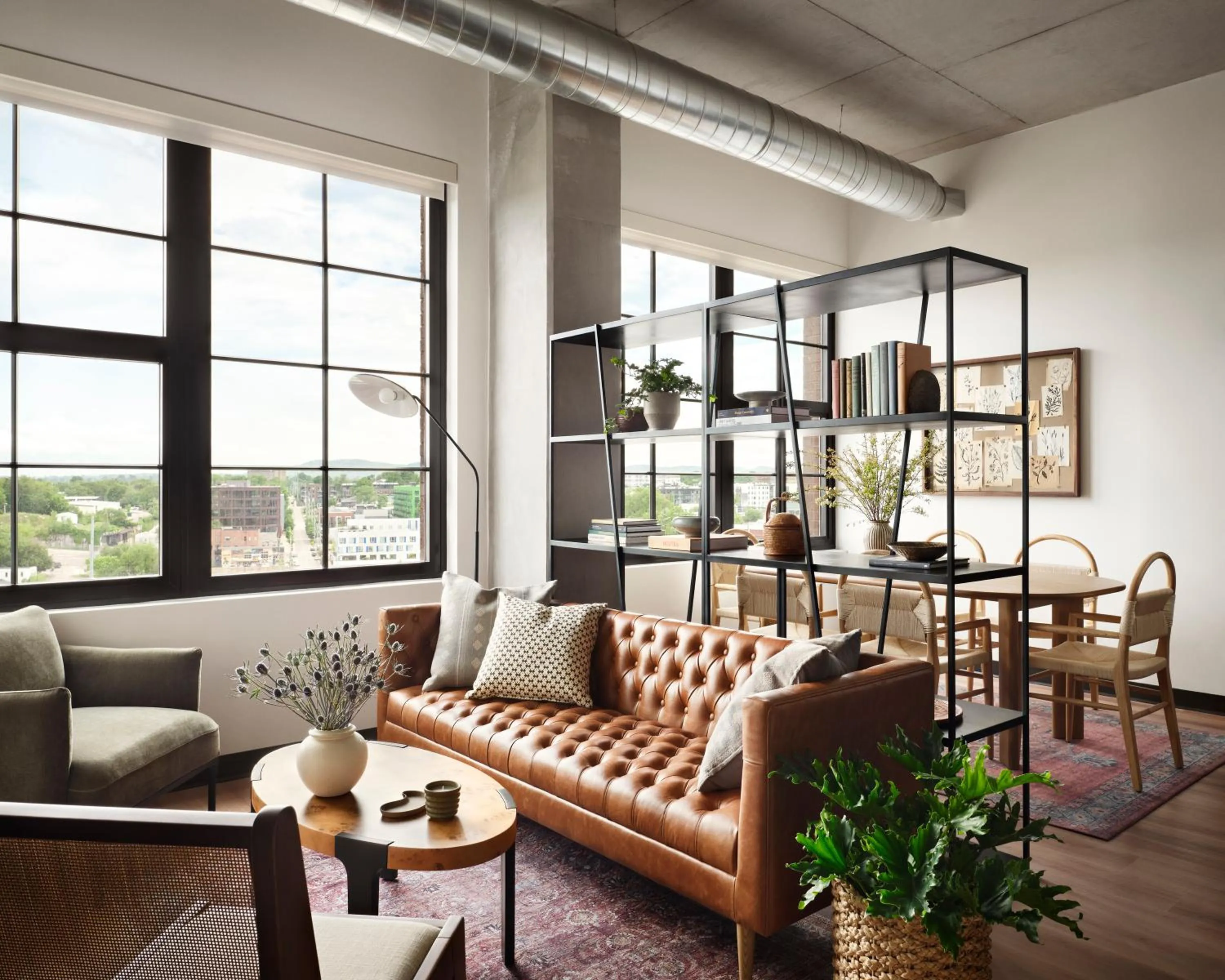Living room in Memoir Wedgewood Houston