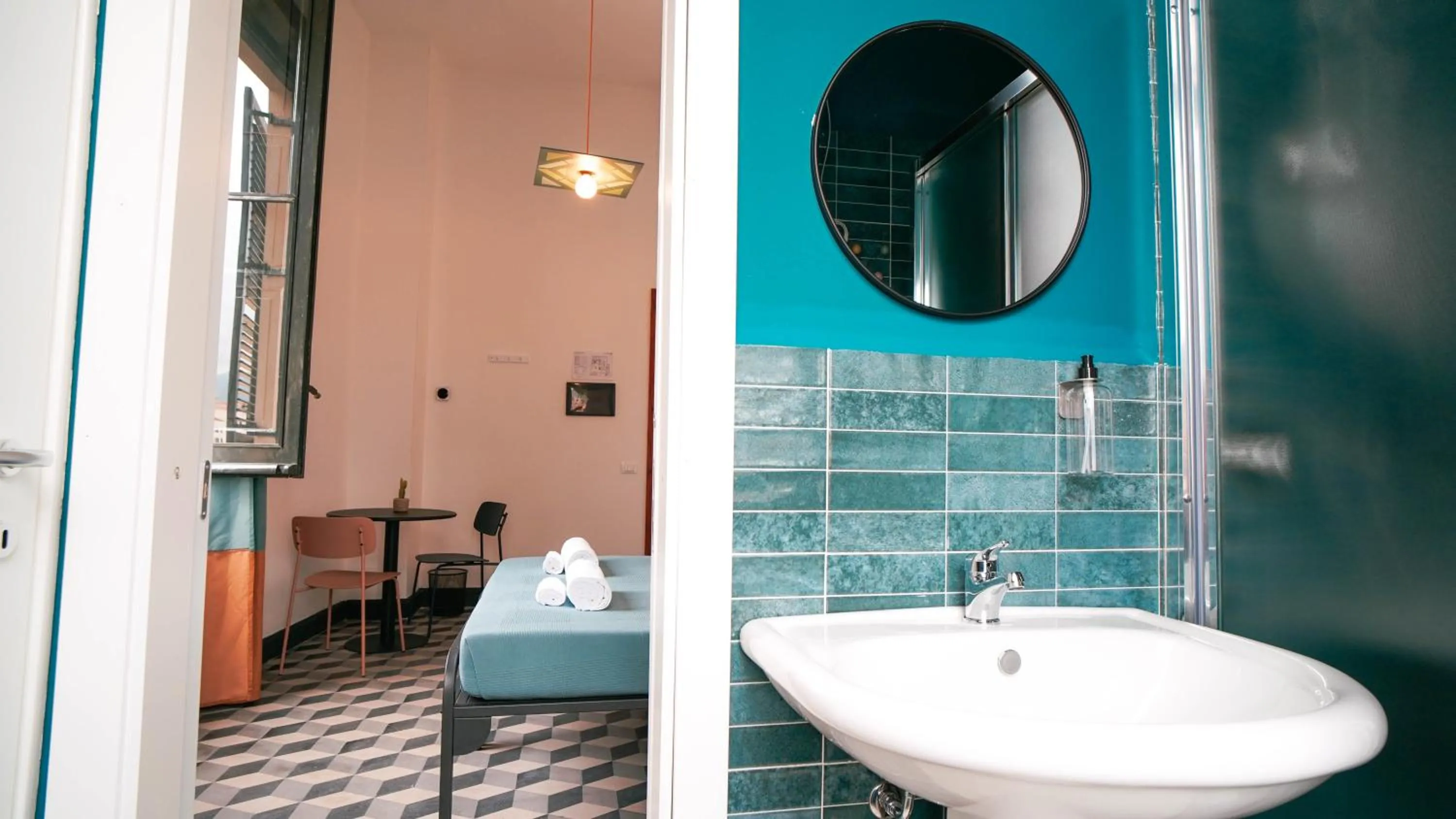 Bathroom in Ostello Bello Palermo