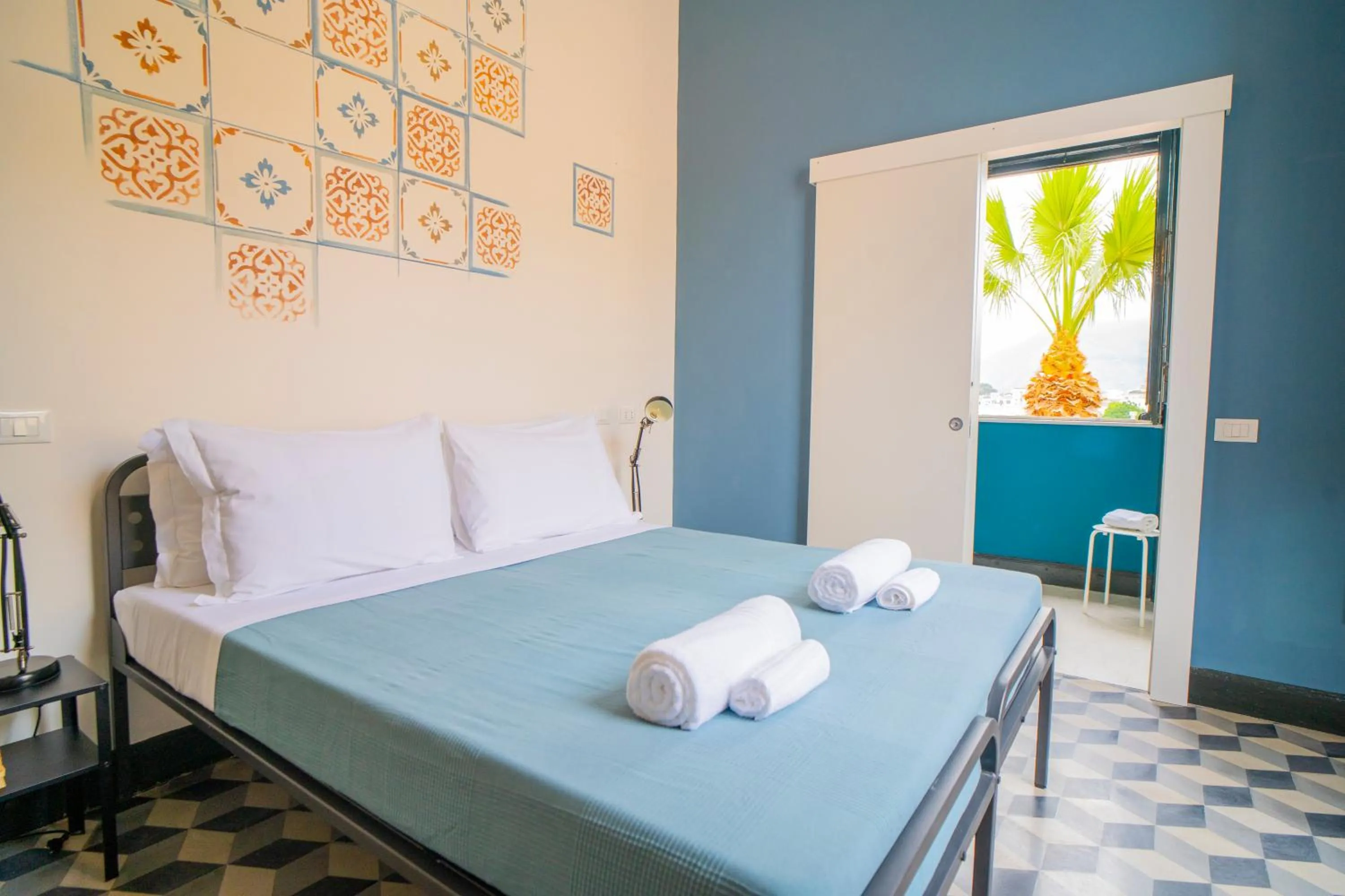 Bedroom, Bed in Ostello Bello Palermo