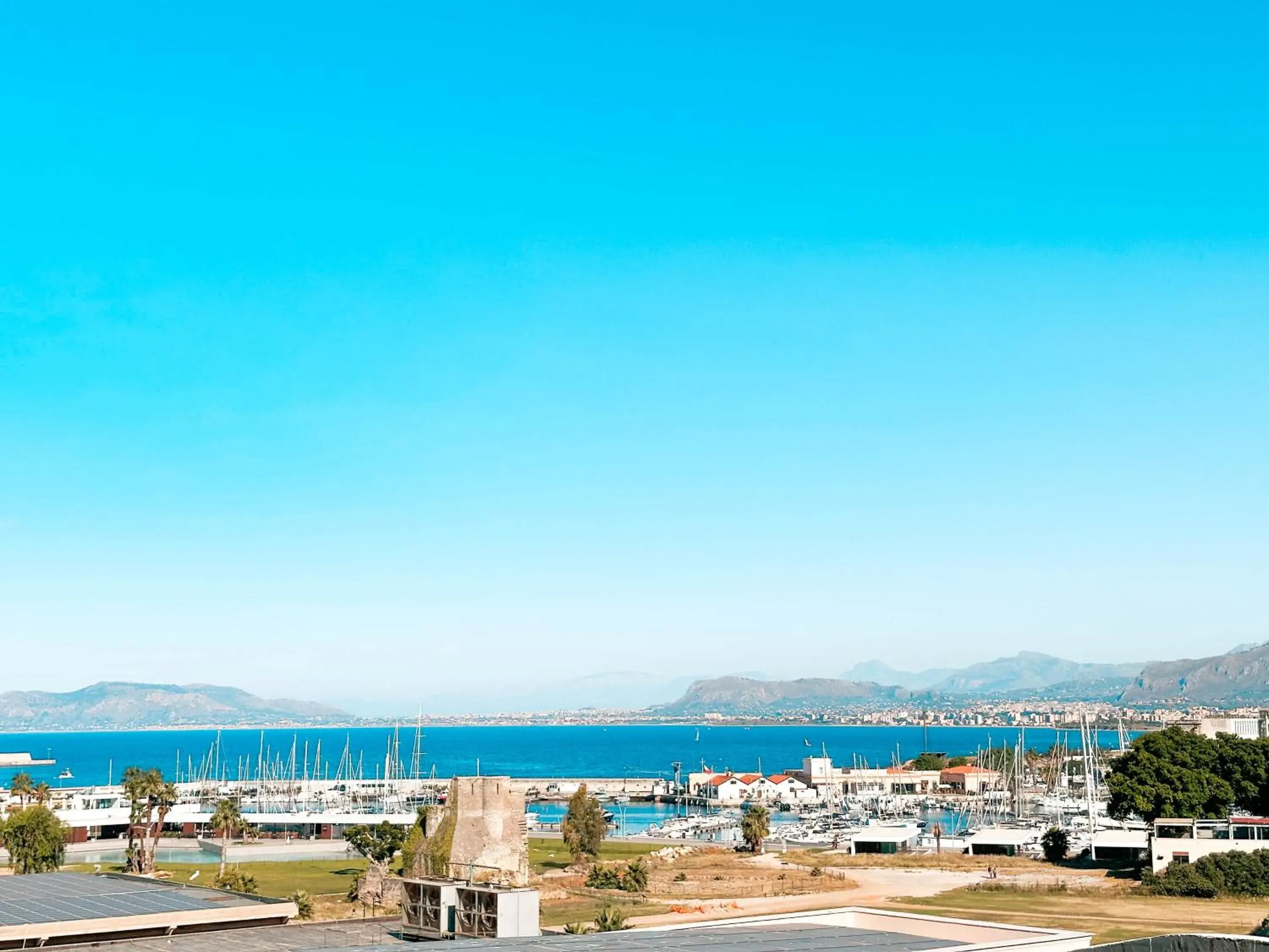 Sea view in Ostello Bello Palermo Sea view in Ostello Bello Palermo