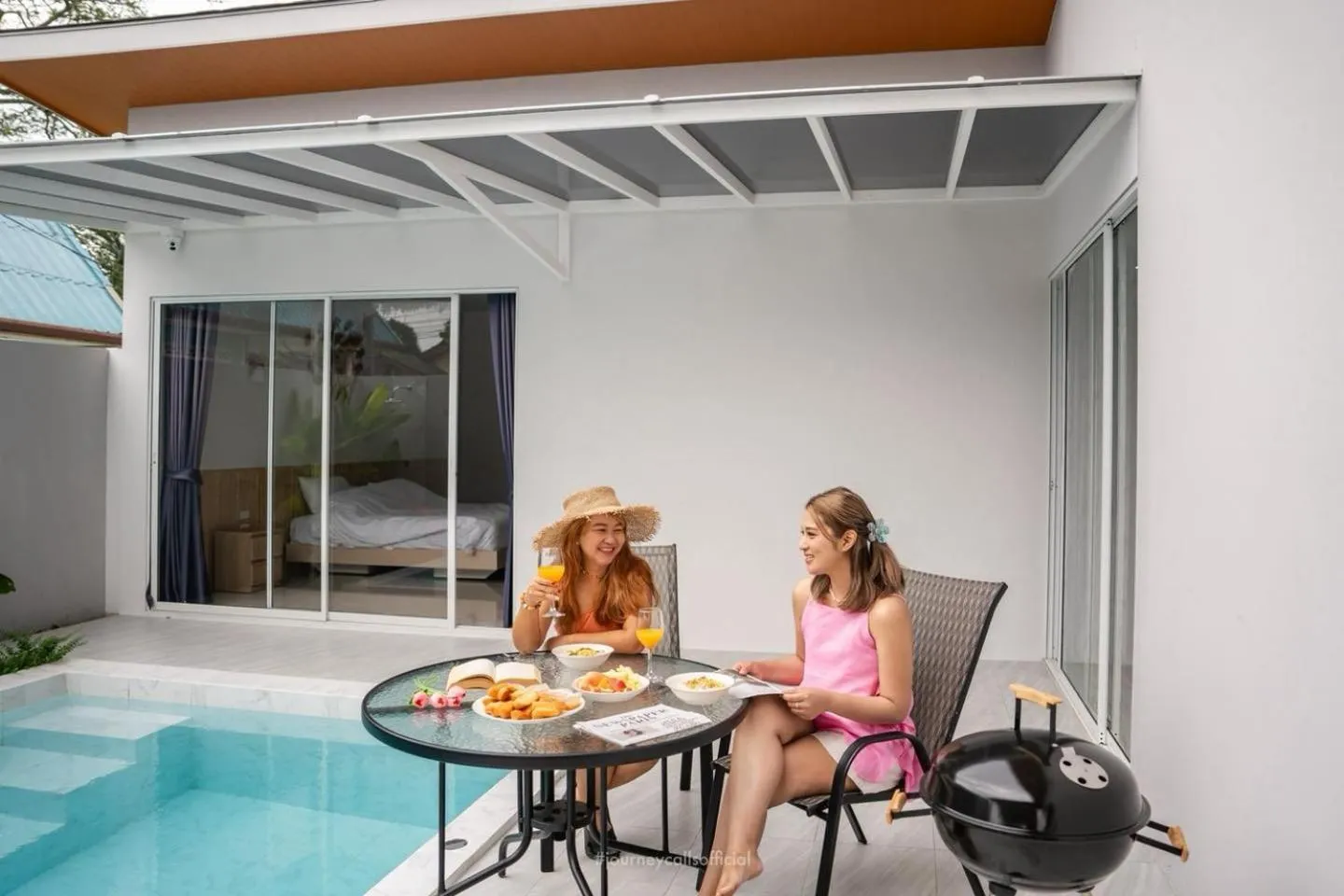 Swimming pool in Sasi Pool Villa Phuket