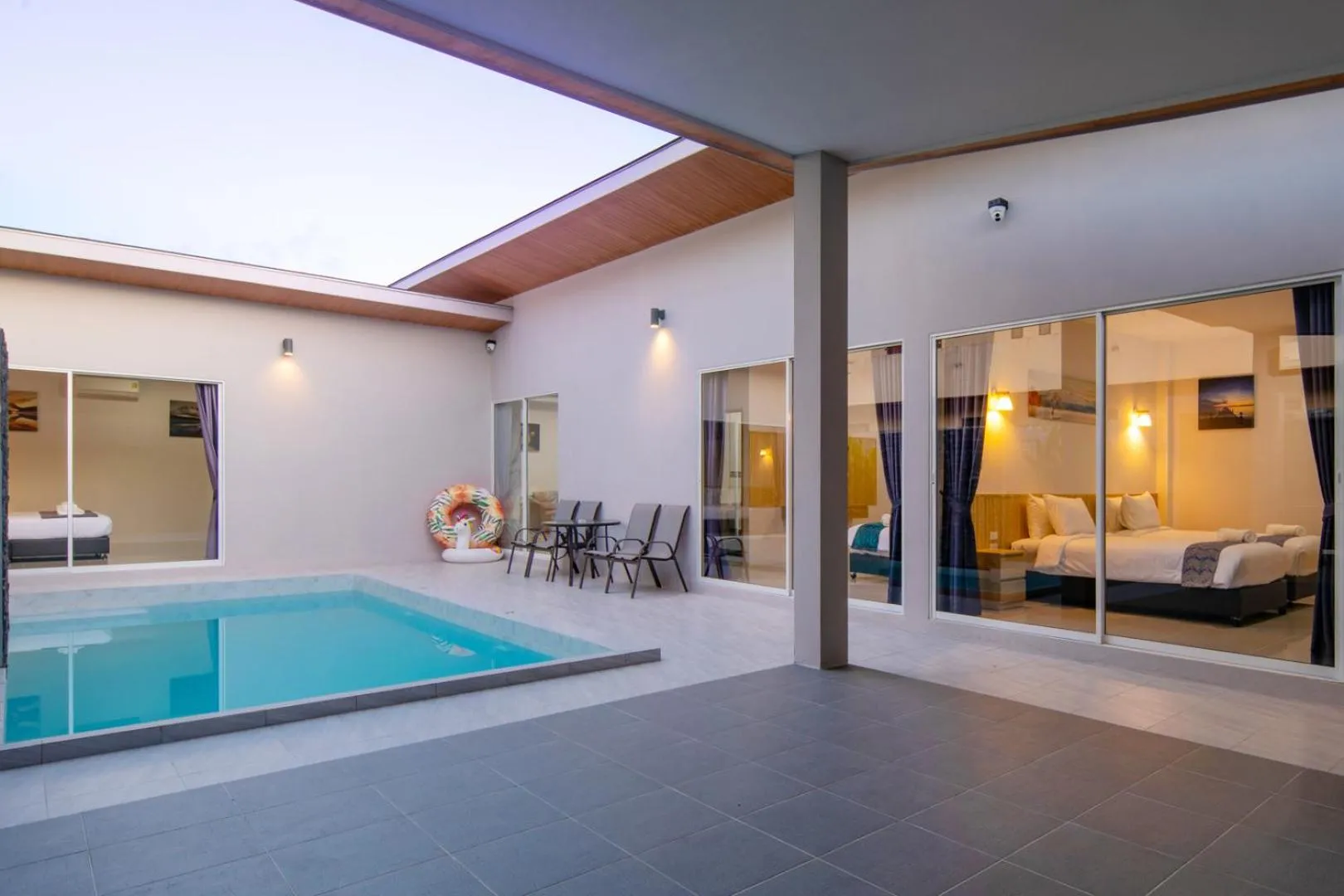 Patio in Sasi Pool Villa Phuket