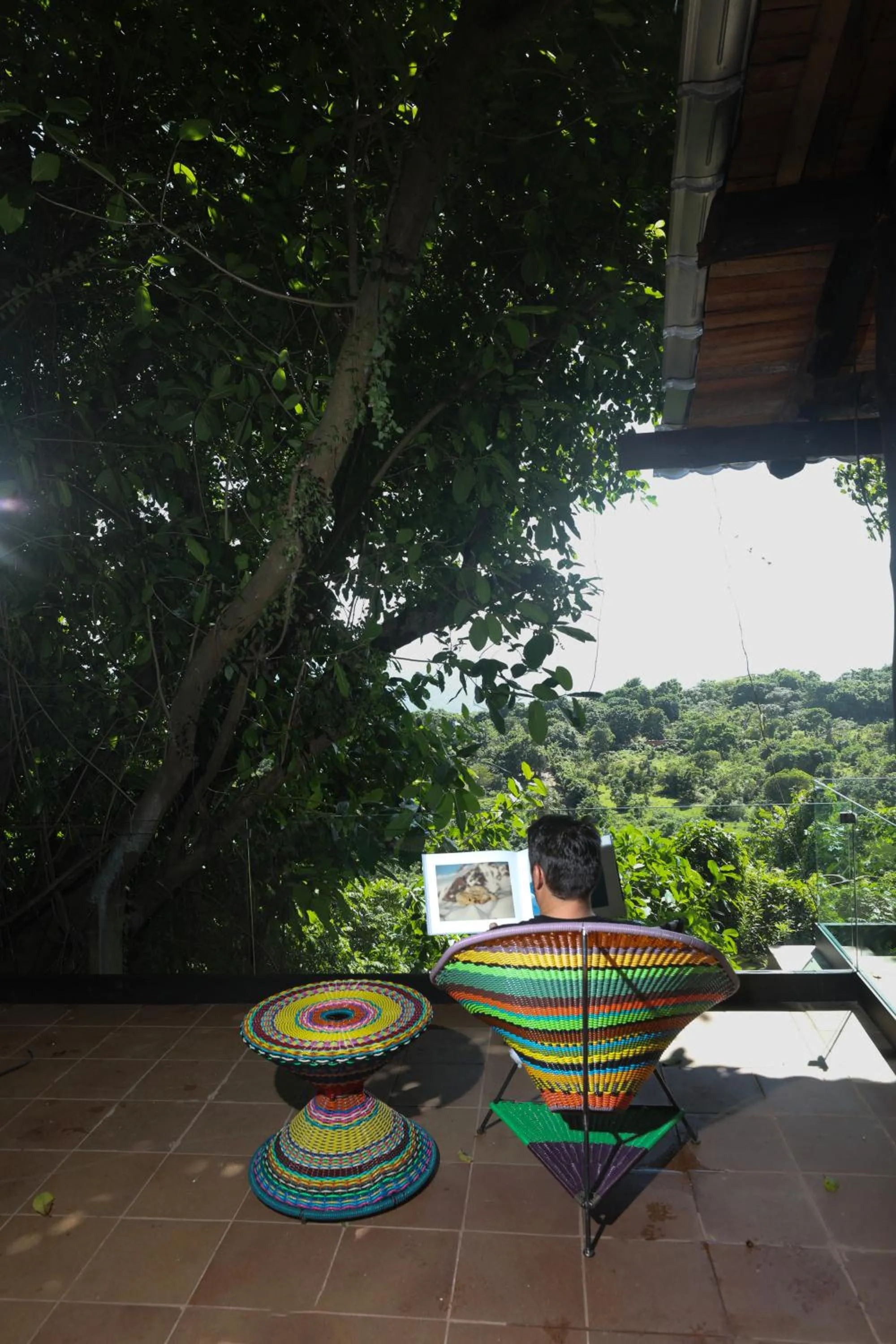 Balcony/Terrace in Casa El Paraiso, Eco Lodge