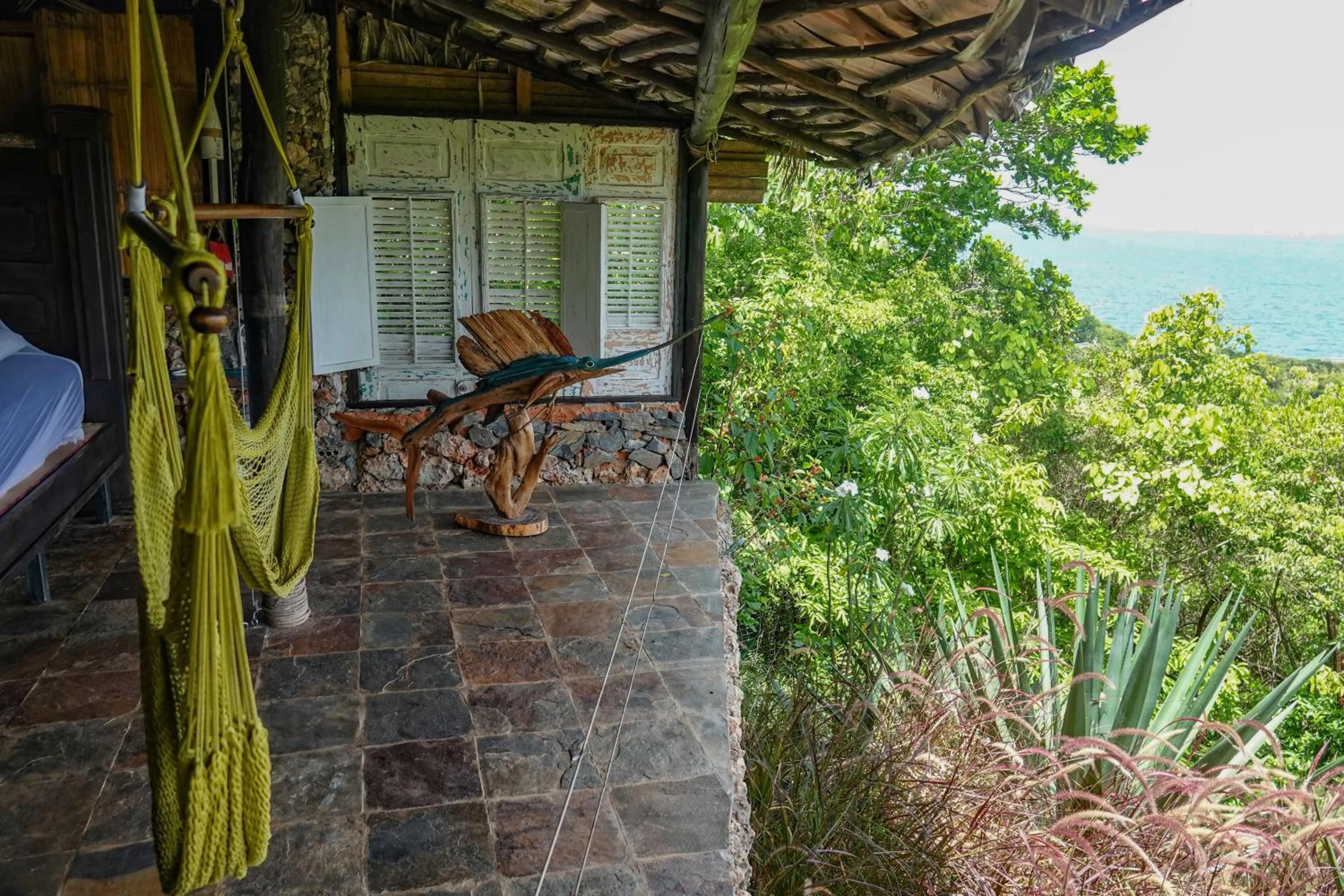 Sea view in Casa El Paraiso, Eco Lodge