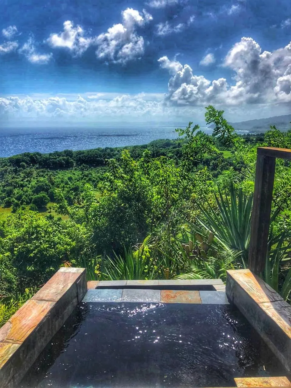 Sea view in Casa El Paraiso, Eco Lodge