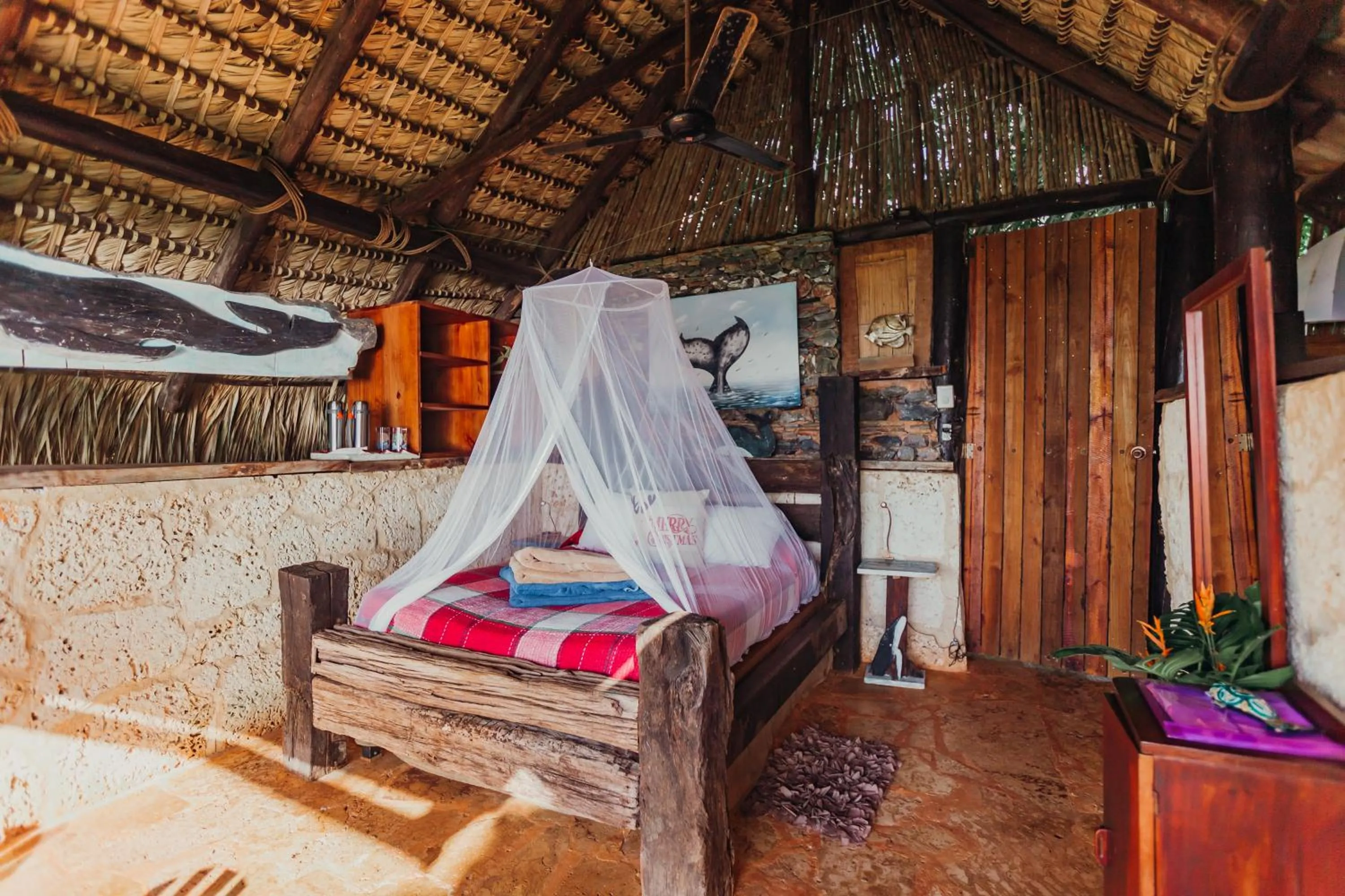 Bed in Casa El Paraiso, Eco Lodge