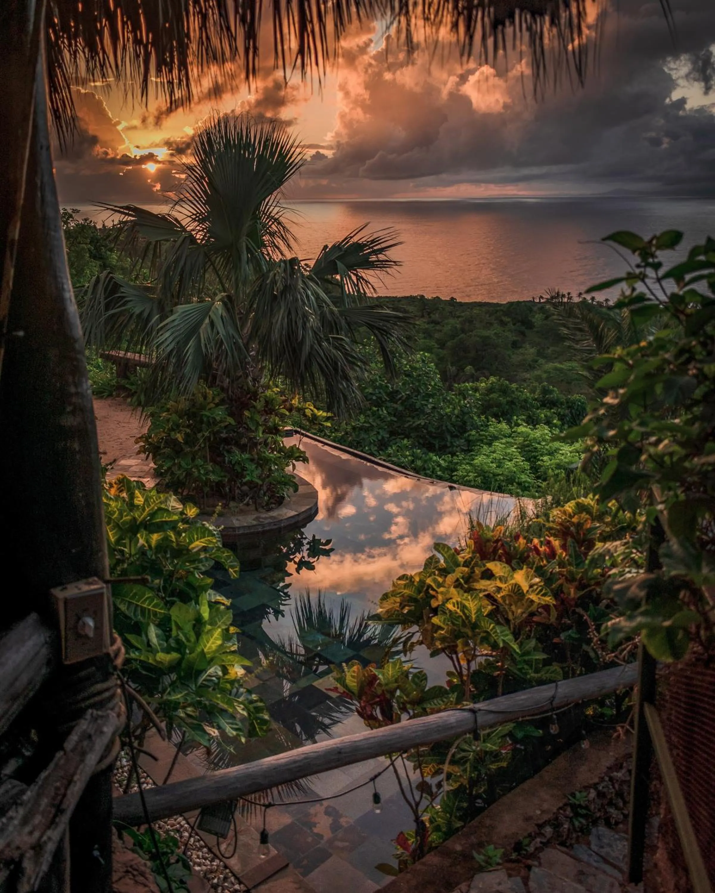 Sea view in Casa El Paraiso, Eco Lodge