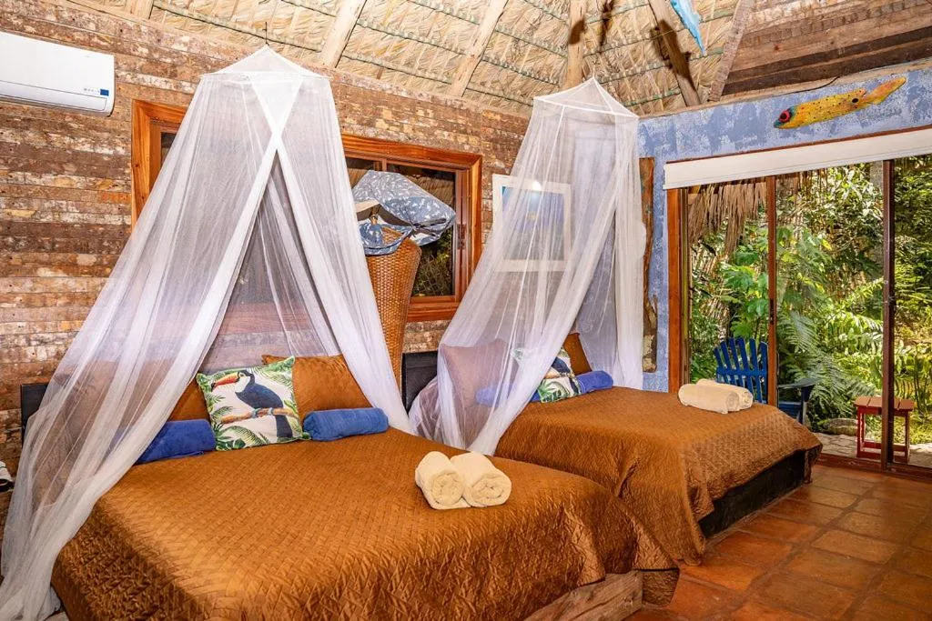 Bed in Casa El Paraiso, Eco Lodge