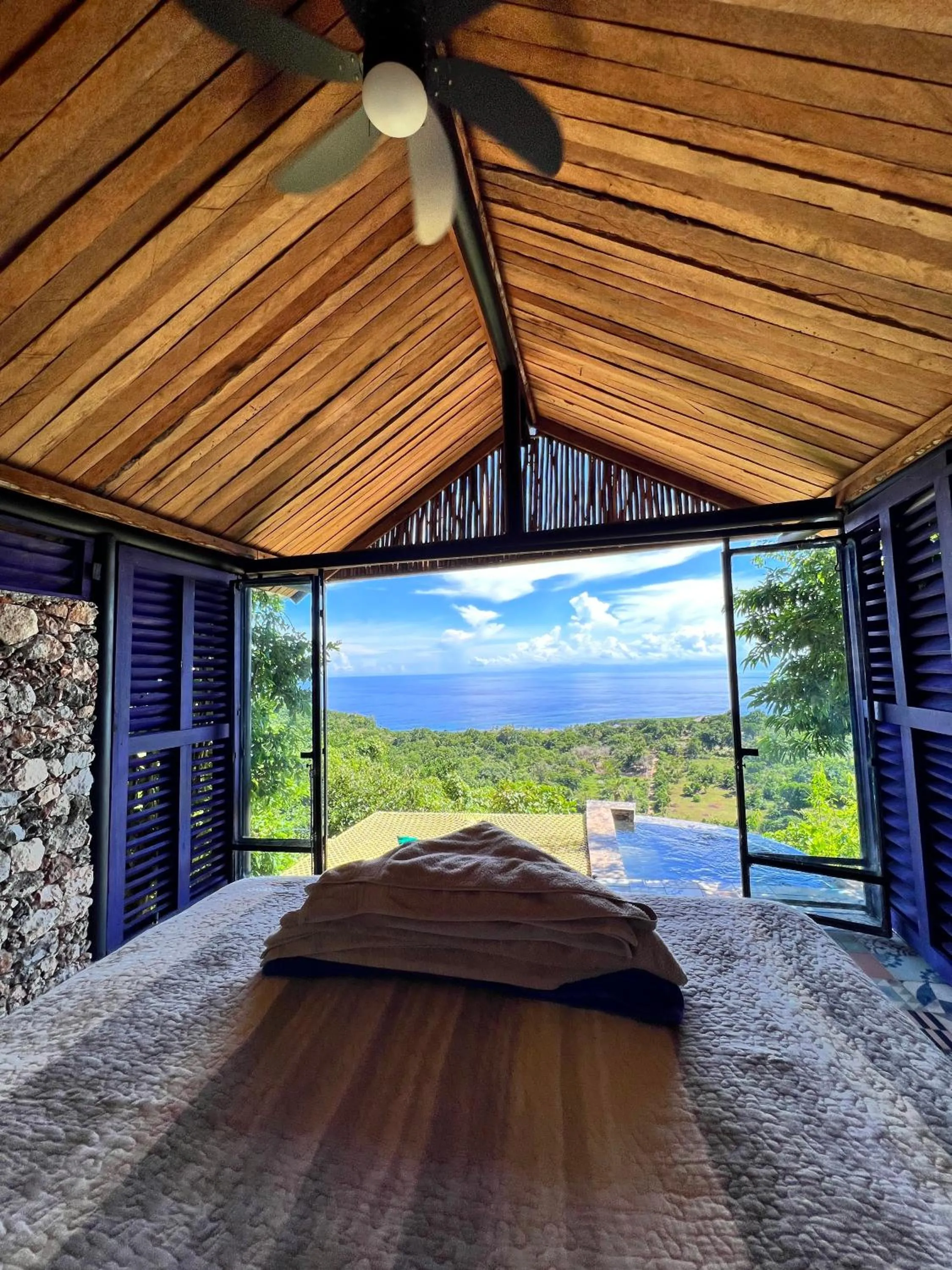 Bed in Casa El Paraiso, Eco Lodge