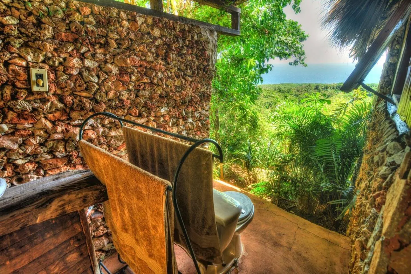 Sea view in Casa El Paraiso, Eco Lodge