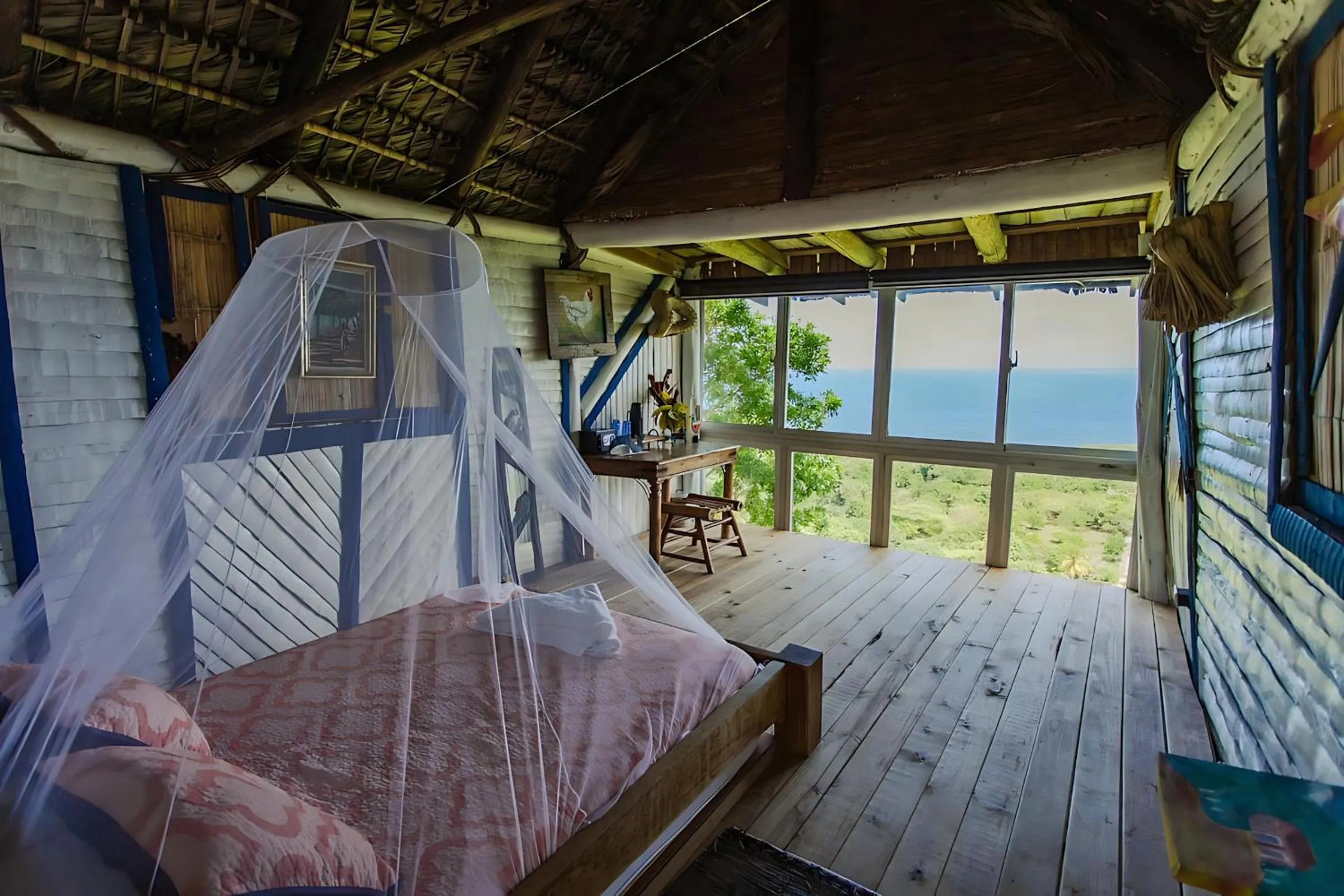 Bed in Casa El Paraiso, Eco Lodge