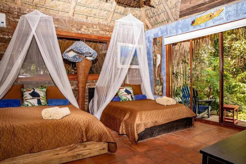 Bed in Casa El Paraiso, Eco Lodge