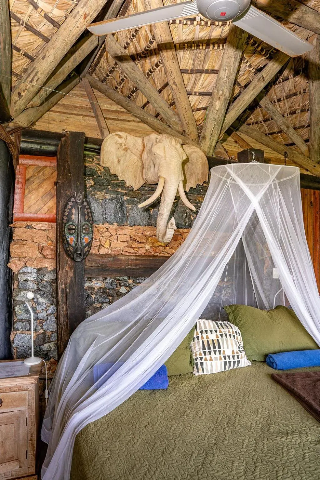Bed in Casa El Paraiso, Eco Lodge