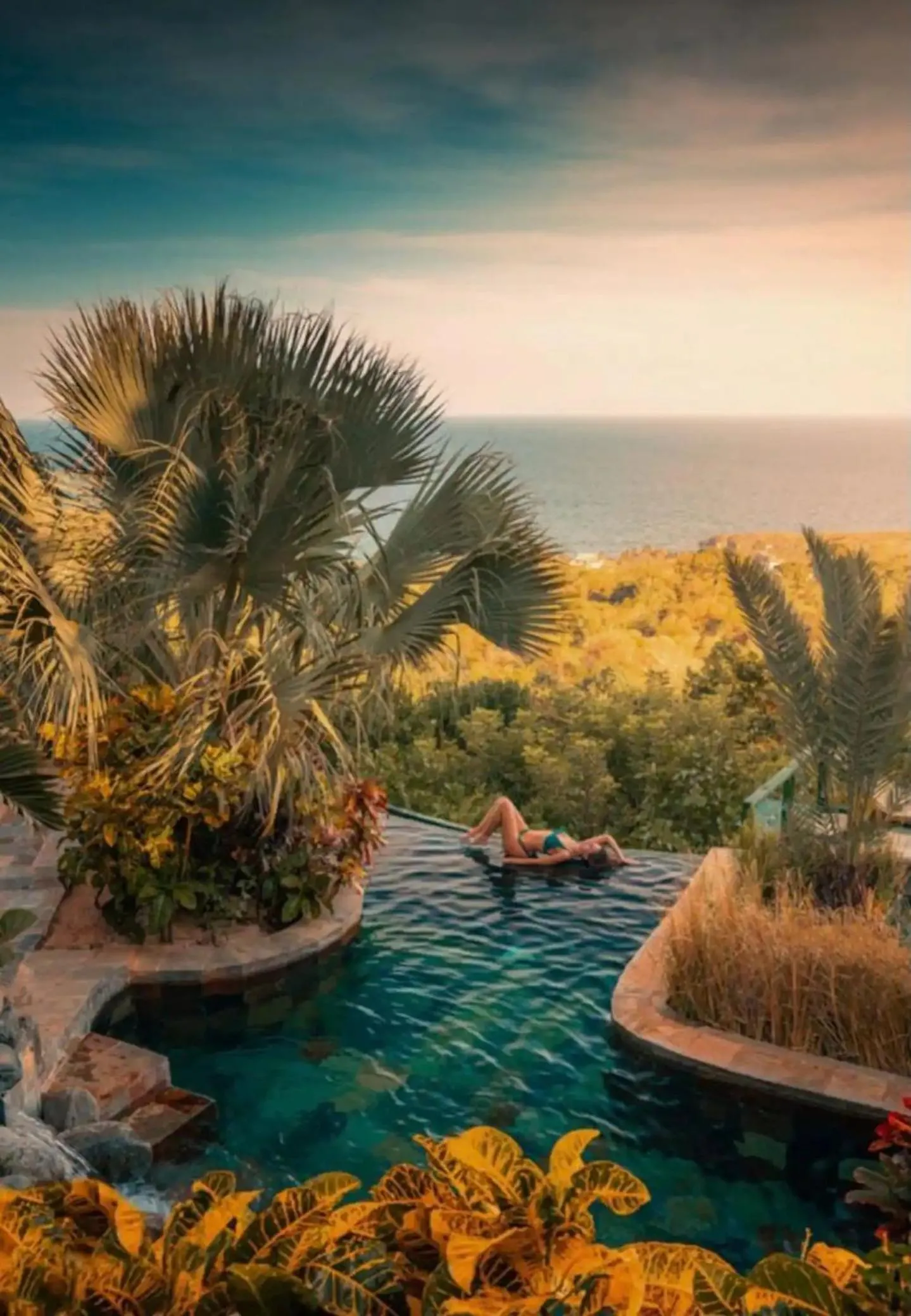 Sea view in Casa El Paraiso, Eco Lodge