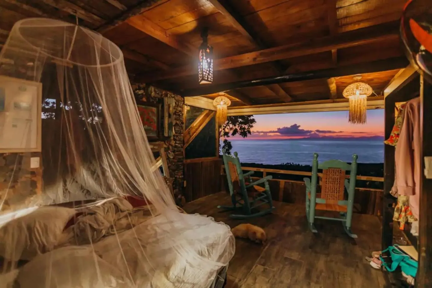 Bedroom, Bed in Casa El Paraiso, Eco Lodge