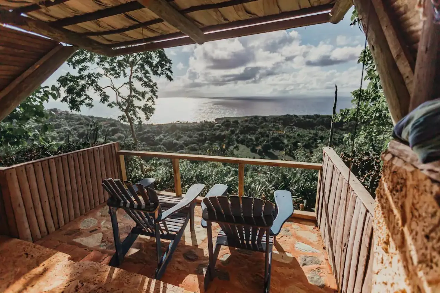 Sea view in Casa El Paraiso, Eco Lodge