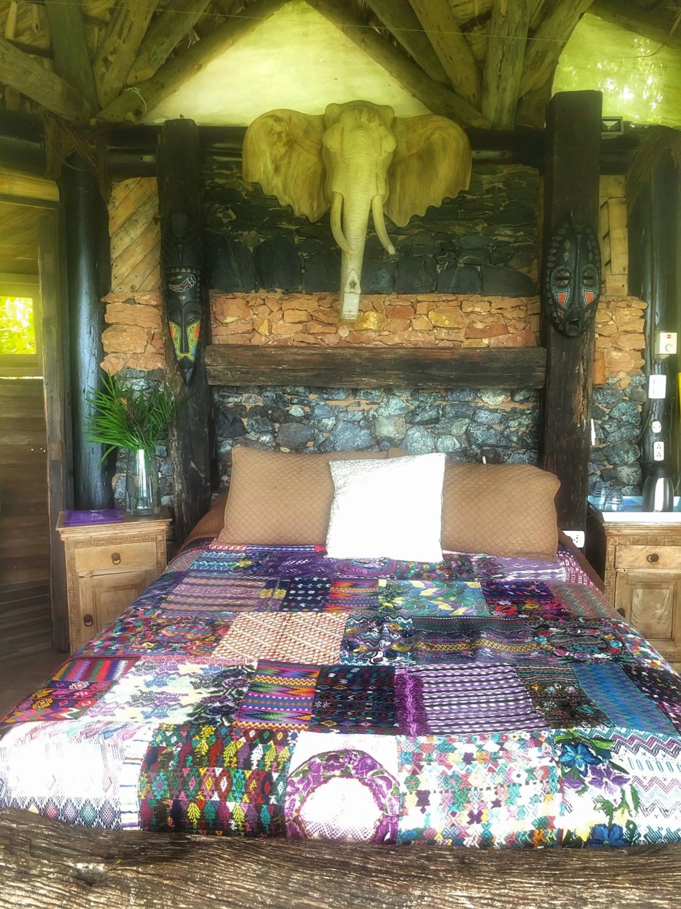 Bed in Casa El Paraiso, Eco Lodge