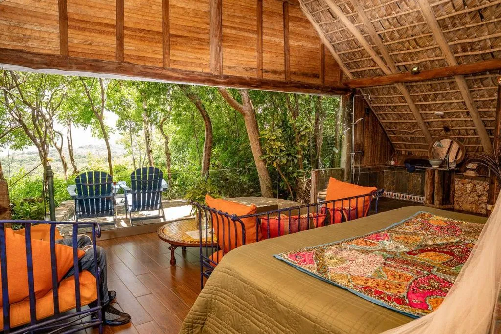 Bed in Casa El Paraiso, Eco Lodge