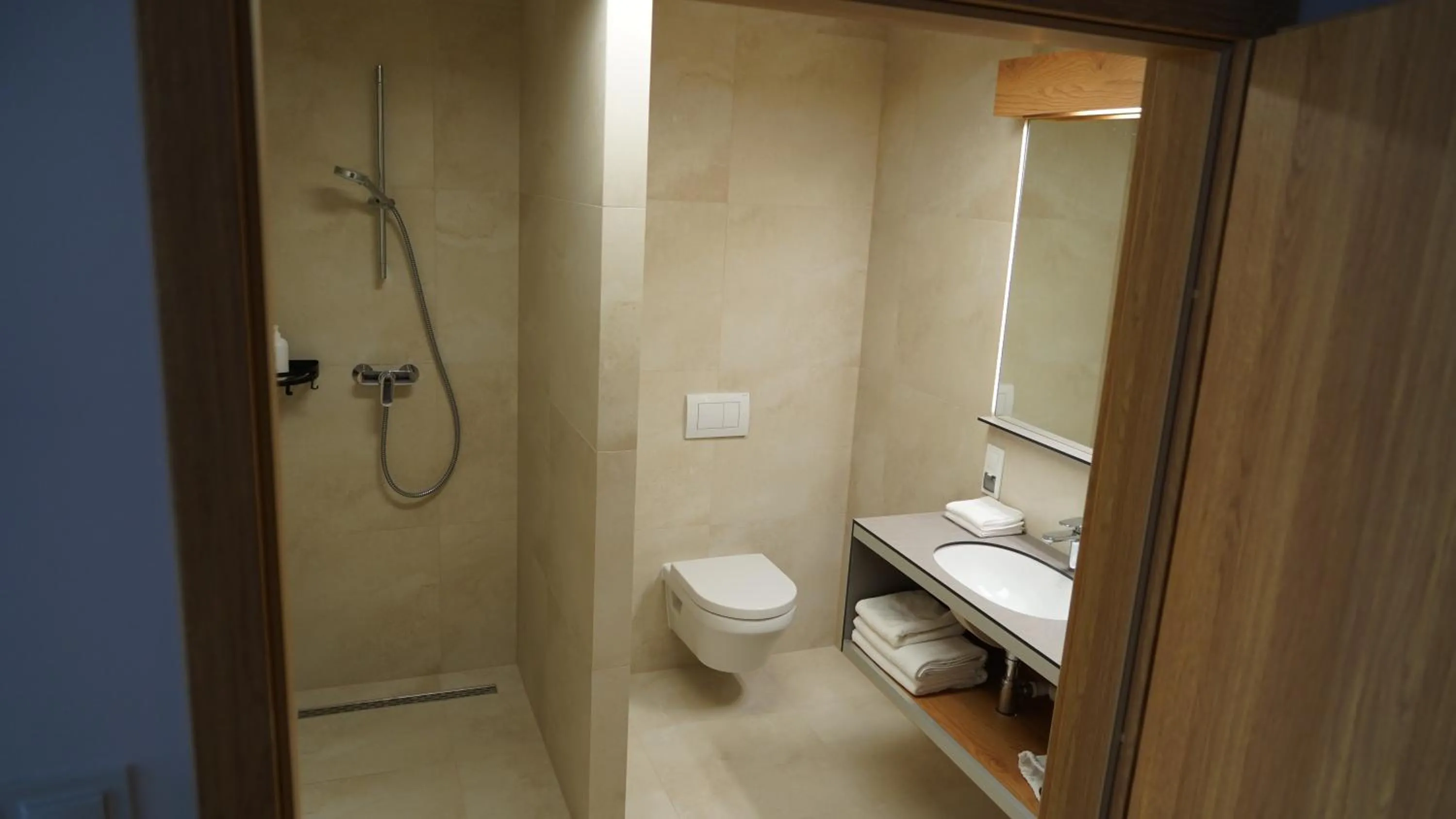 Shower in Apartament Aparthotel Passage