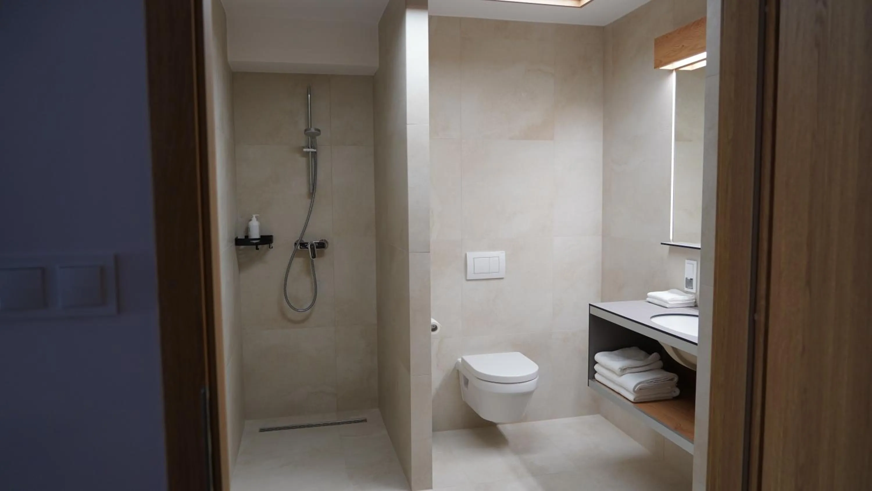 Shower in Apartament Aparthotel Passage