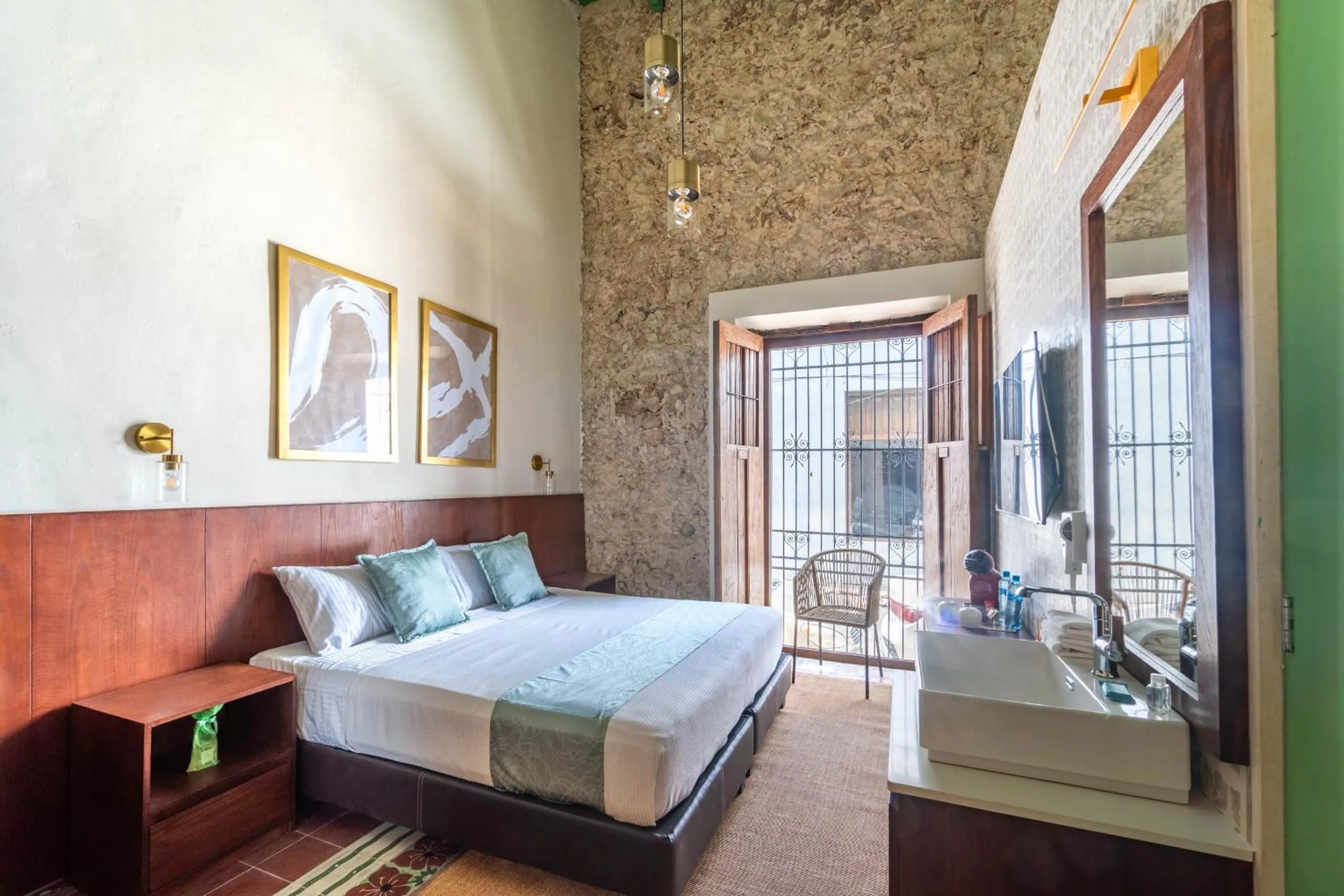 Photo of the whole room, Bed in Hotel Boutique Santa Elena