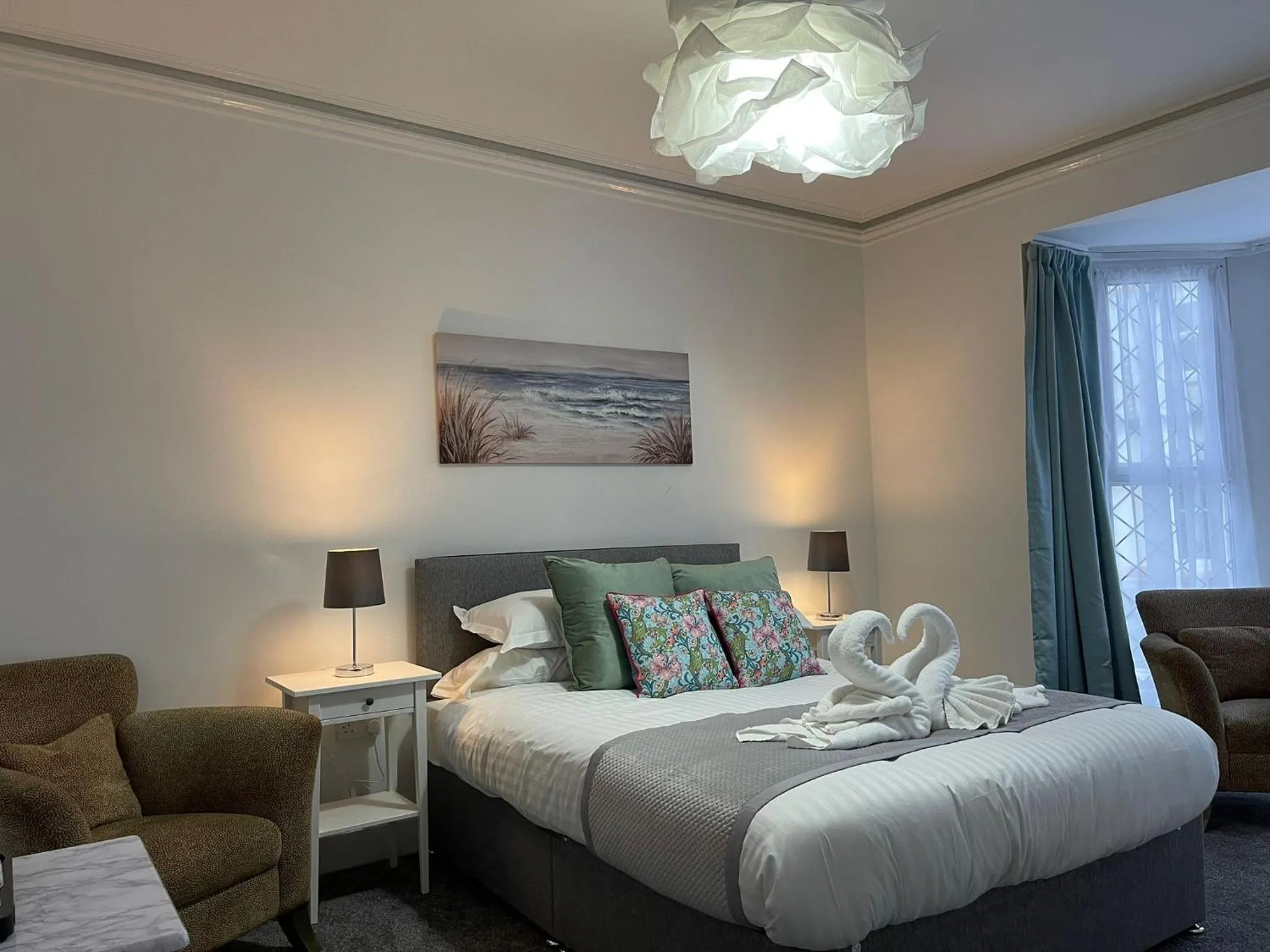 Double Room in Tintagel Arms Bed and Breakfast