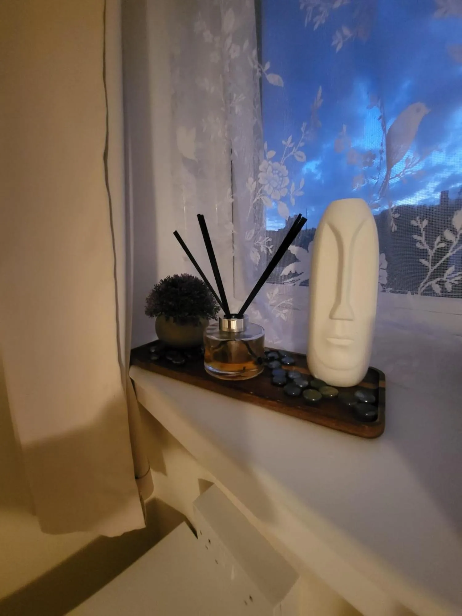 Decorative detail in The Old Bank House Hotel