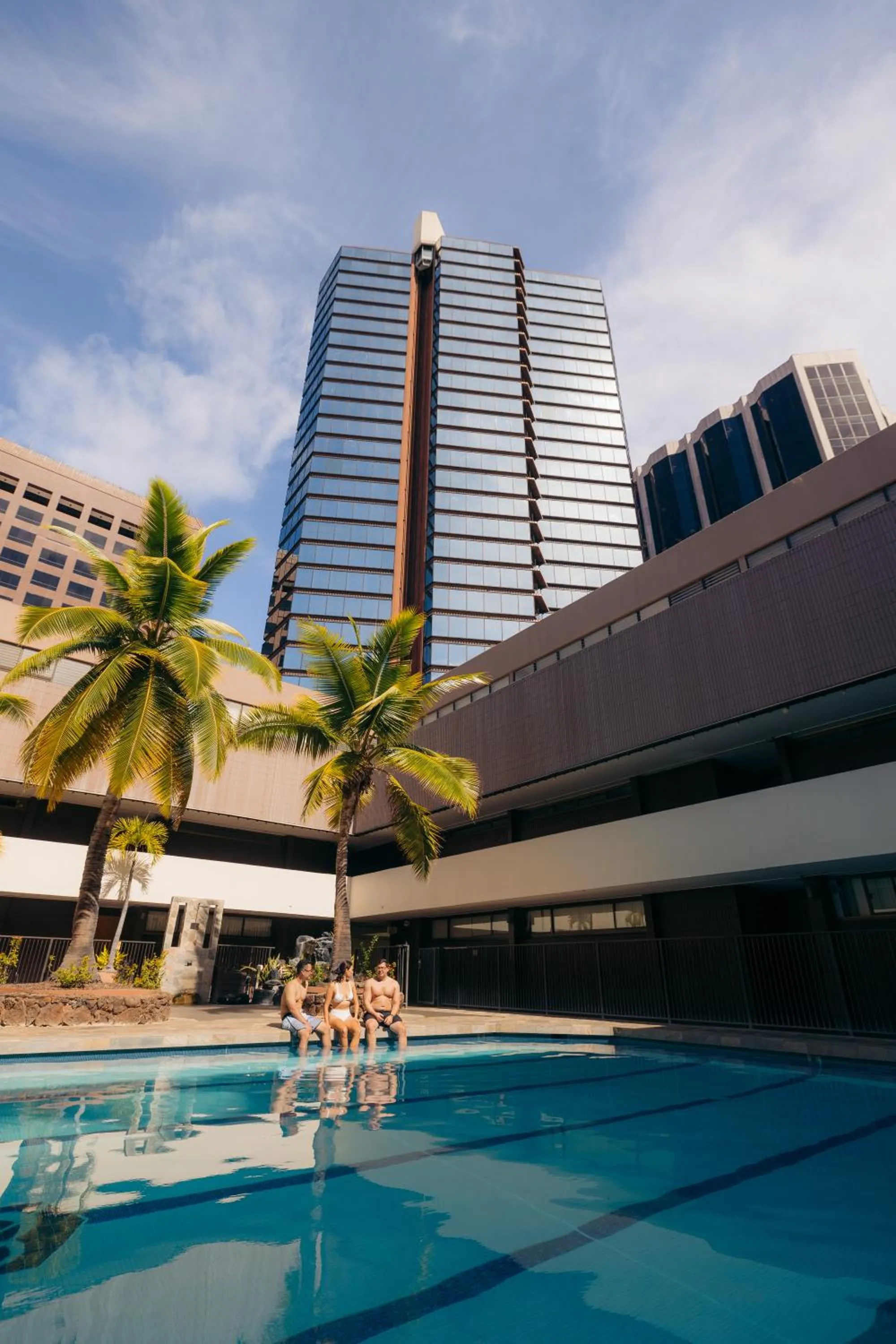 Swimming pool in Bishop Suites at Executive Centre