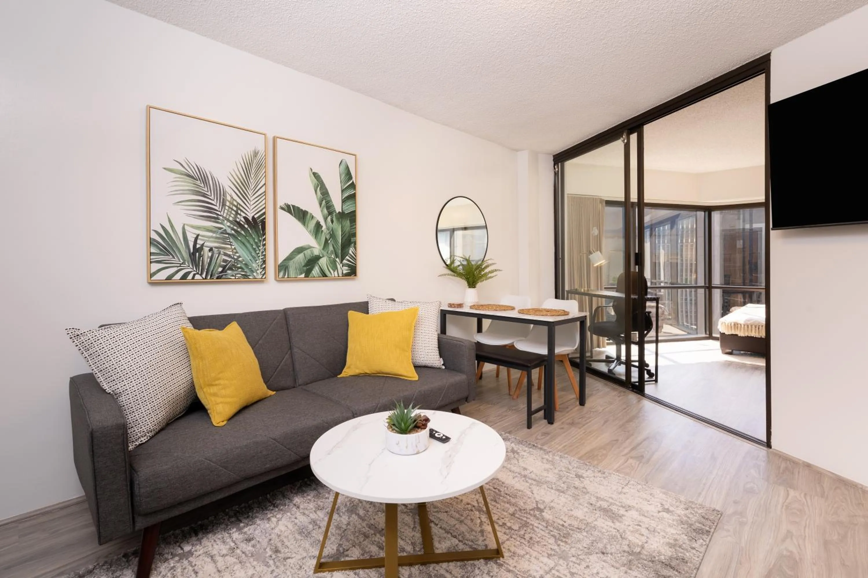 Living room in Bishop Suites at Executive Centre