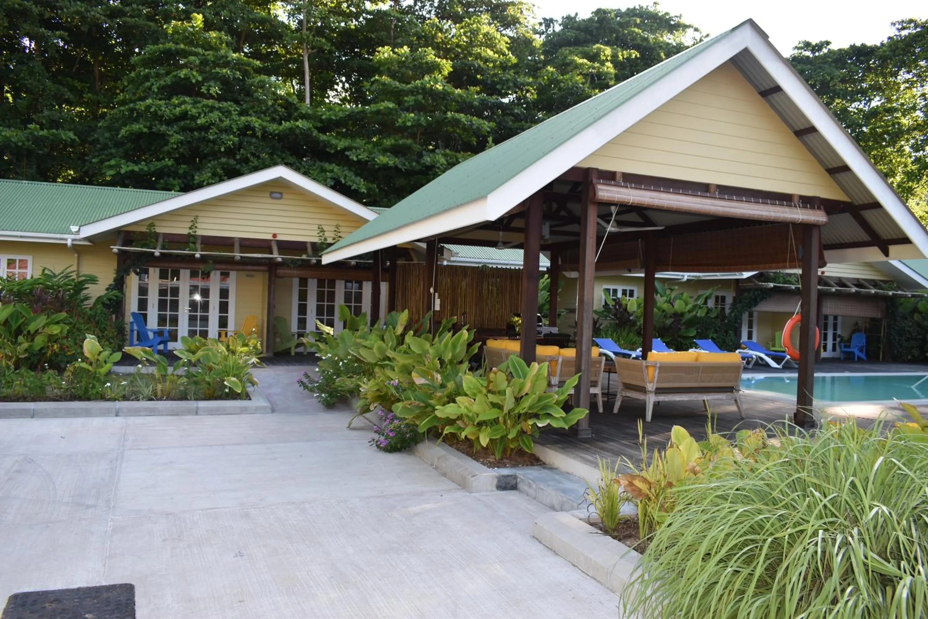 Patio in Residence Praslinoise