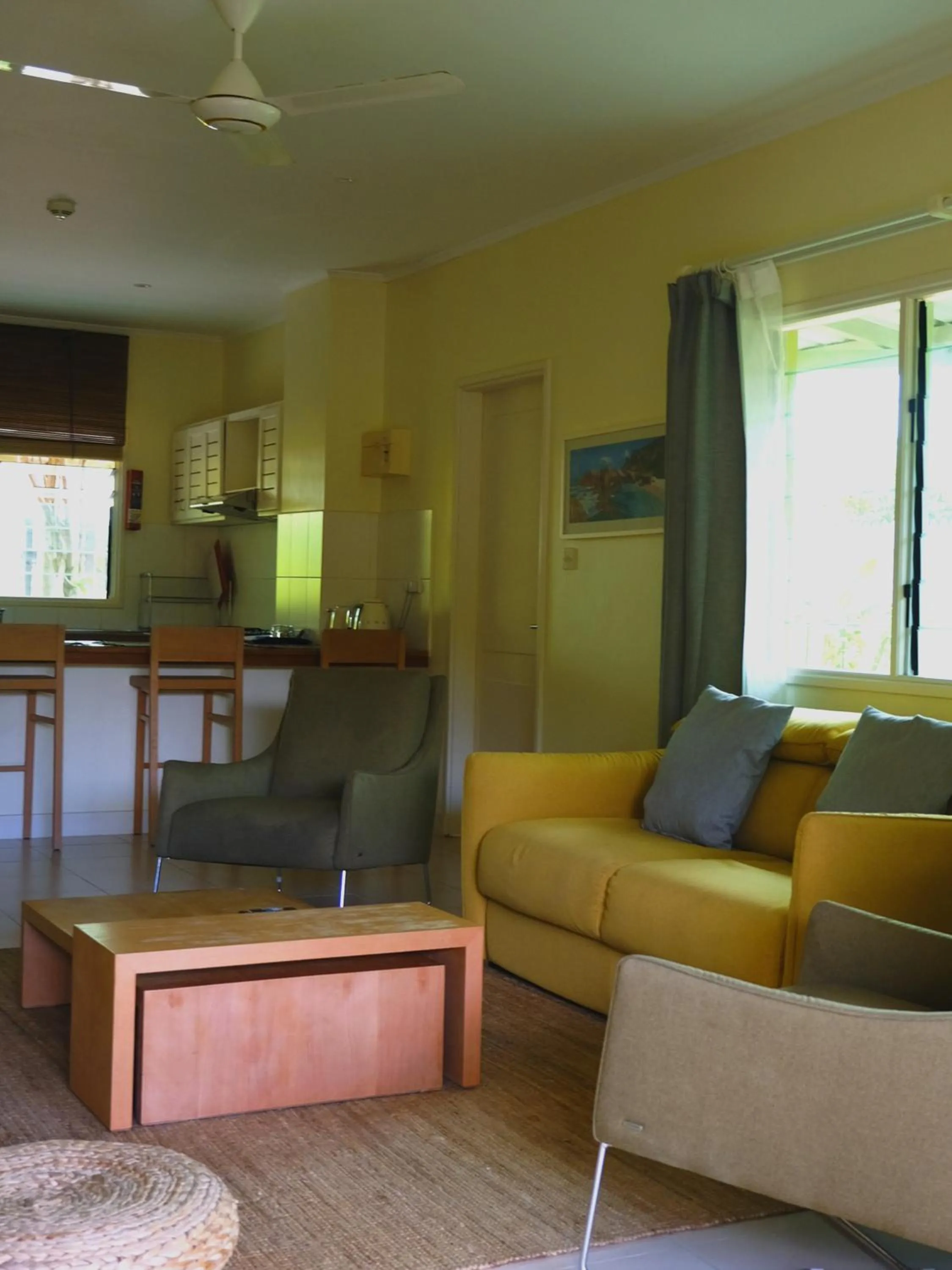 Living room in Residence Praslinoise