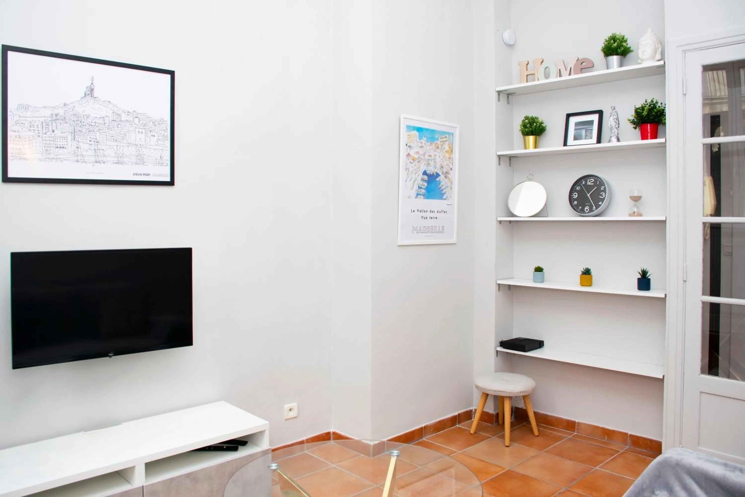 Living room in Appartement au coeur du Vieux-Port