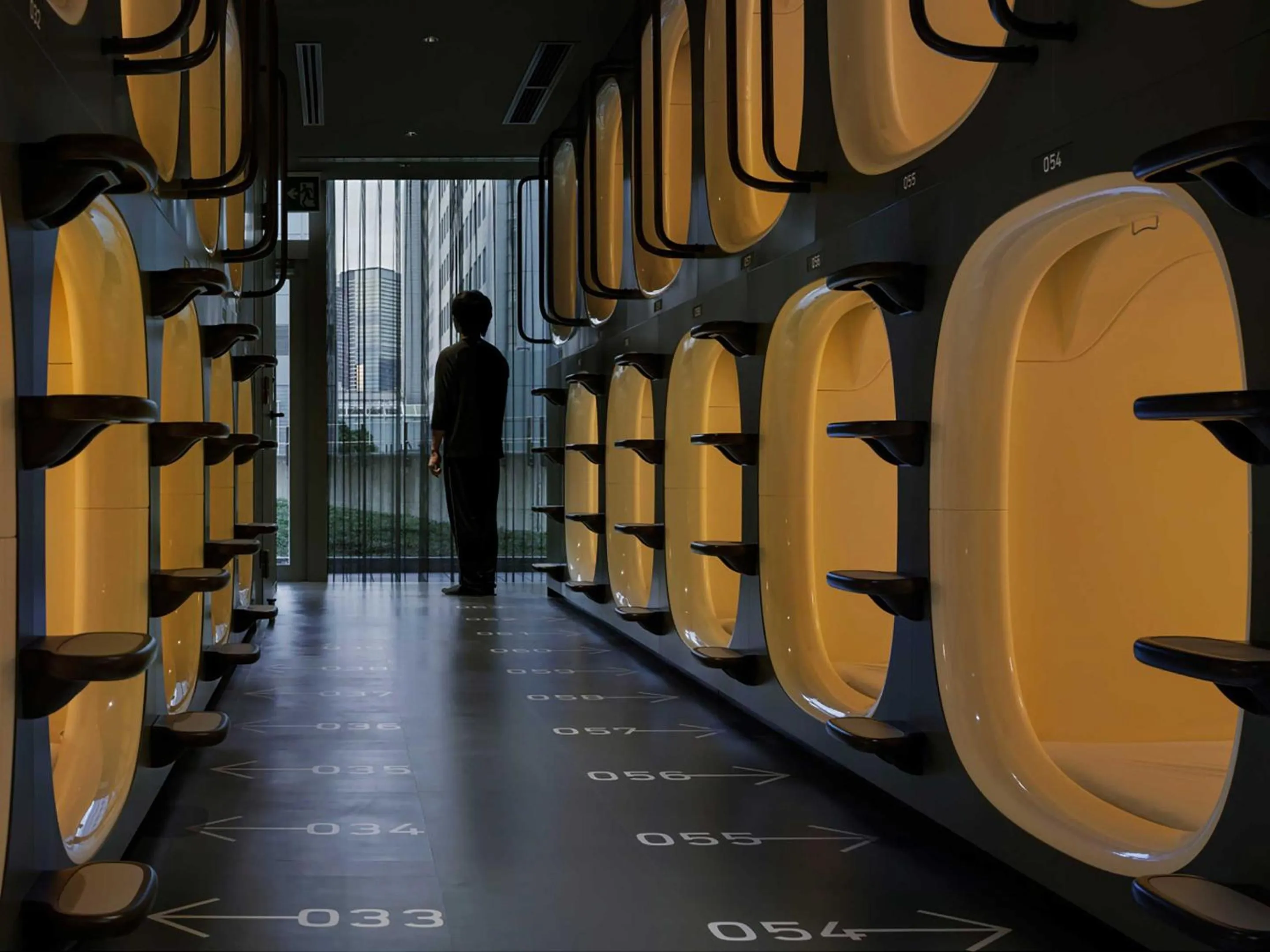 Photo of the whole room in 9h nine hours Shinagawa station for men