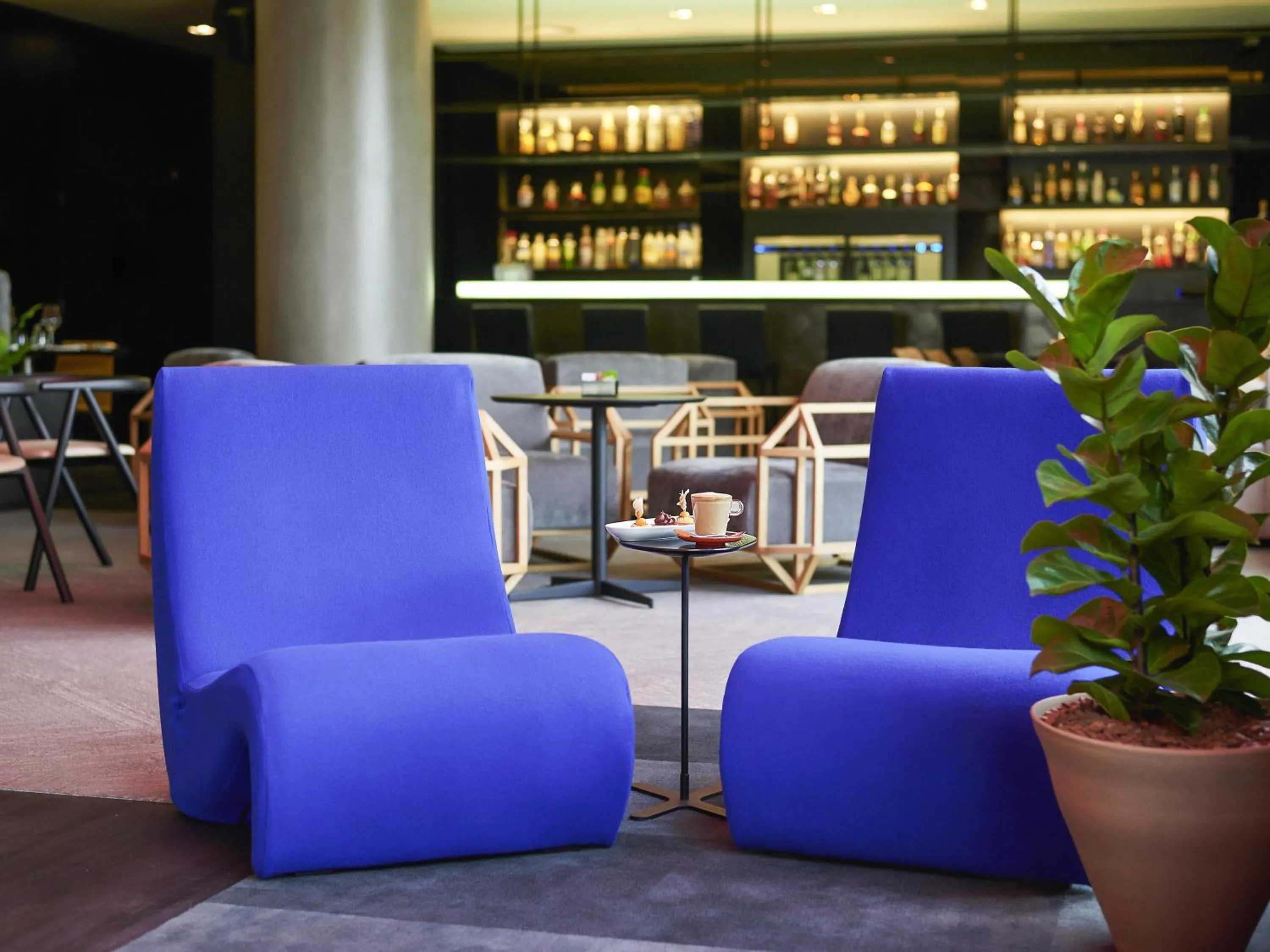 Lounge or bar in Pullman Sao Paulo Ibirapuera