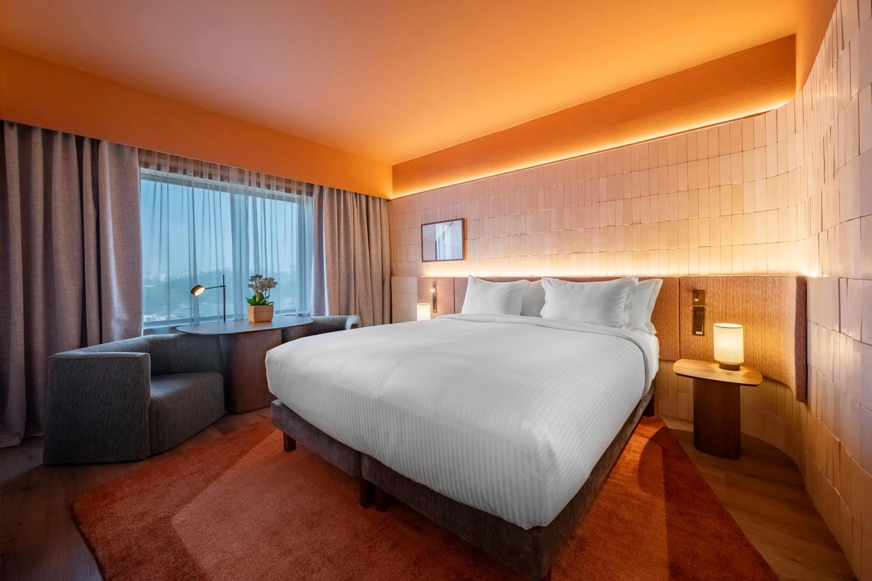 Bed in Pullman Sao Paulo Ibirapuera