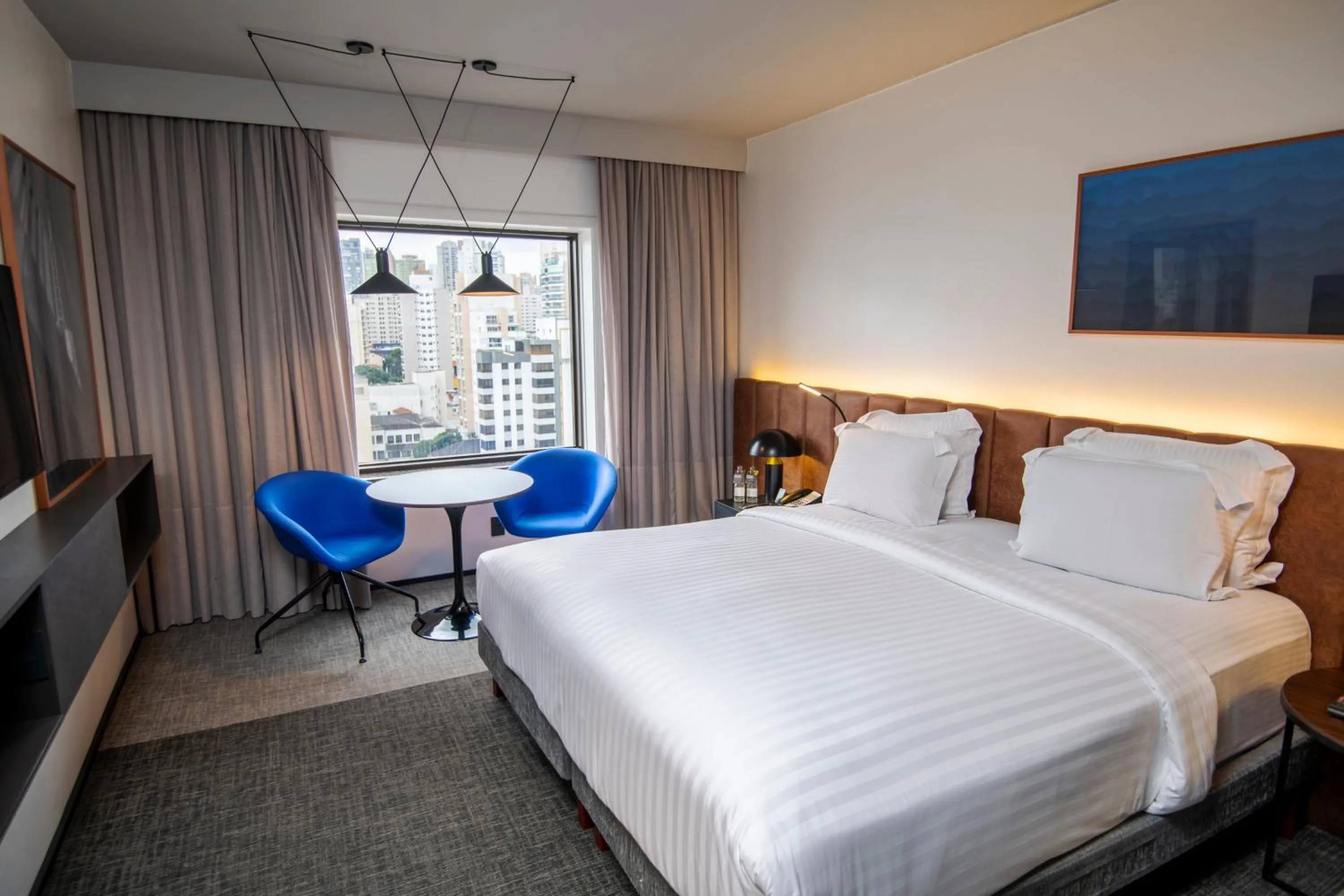 Bedroom, Bed in Pullman Sao Paulo Ibirapuera