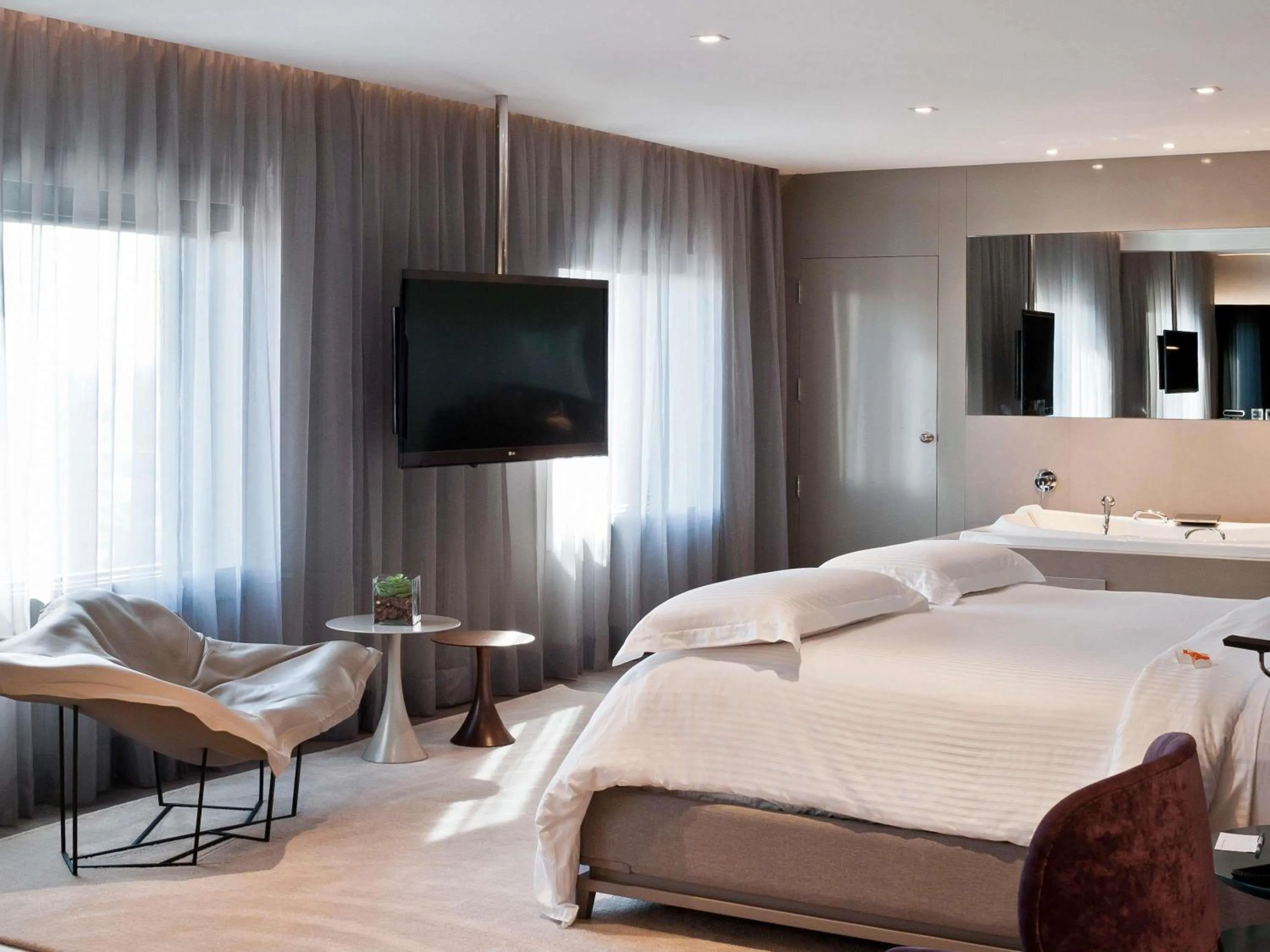 Bedroom, Bed in Pullman Sao Paulo Ibirapuera