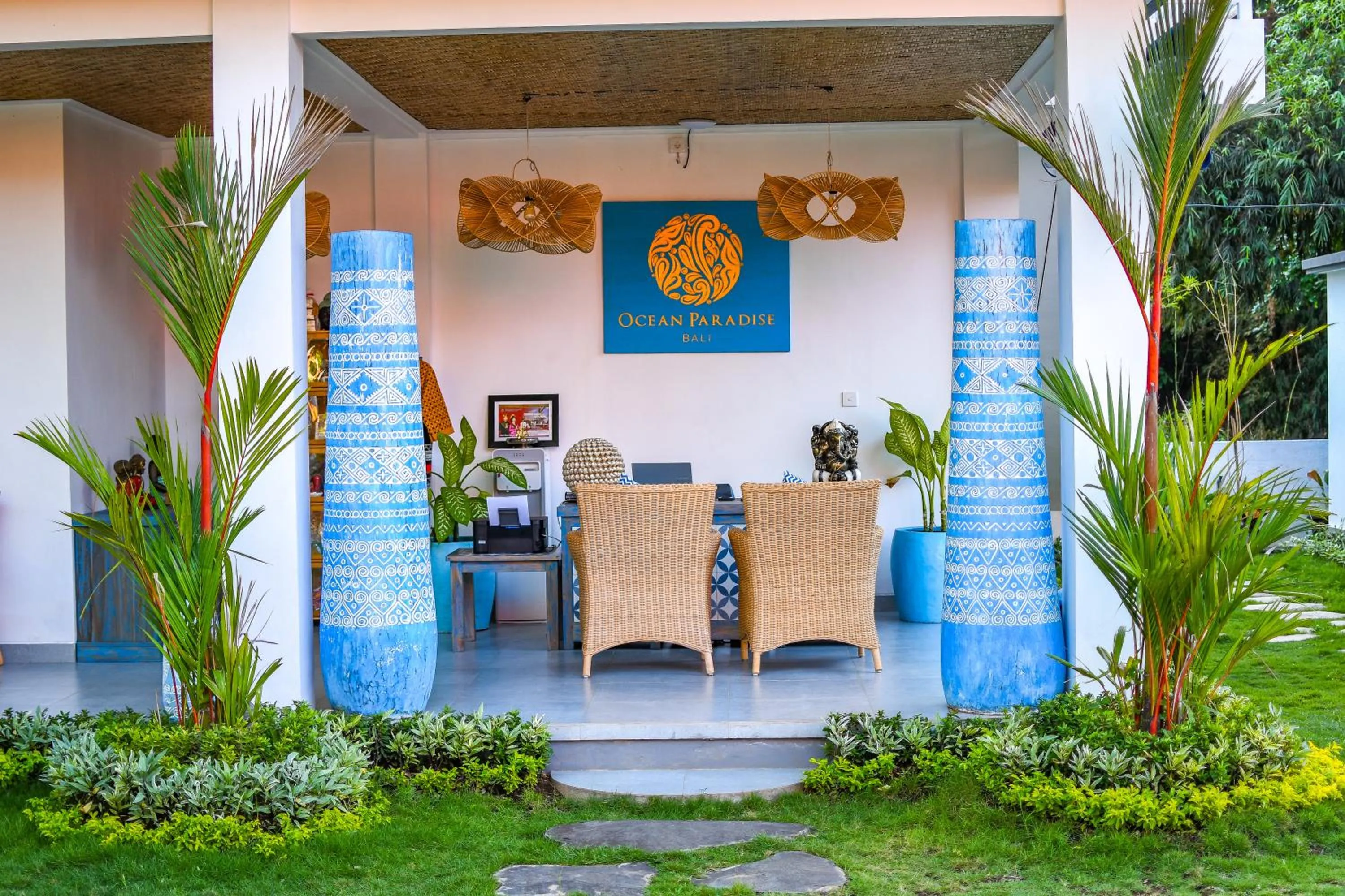 Lobby or reception in Ocean Paradise Bali