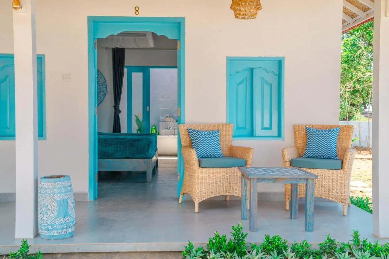 Balcony/Terrace in Ocean Paradise Bali