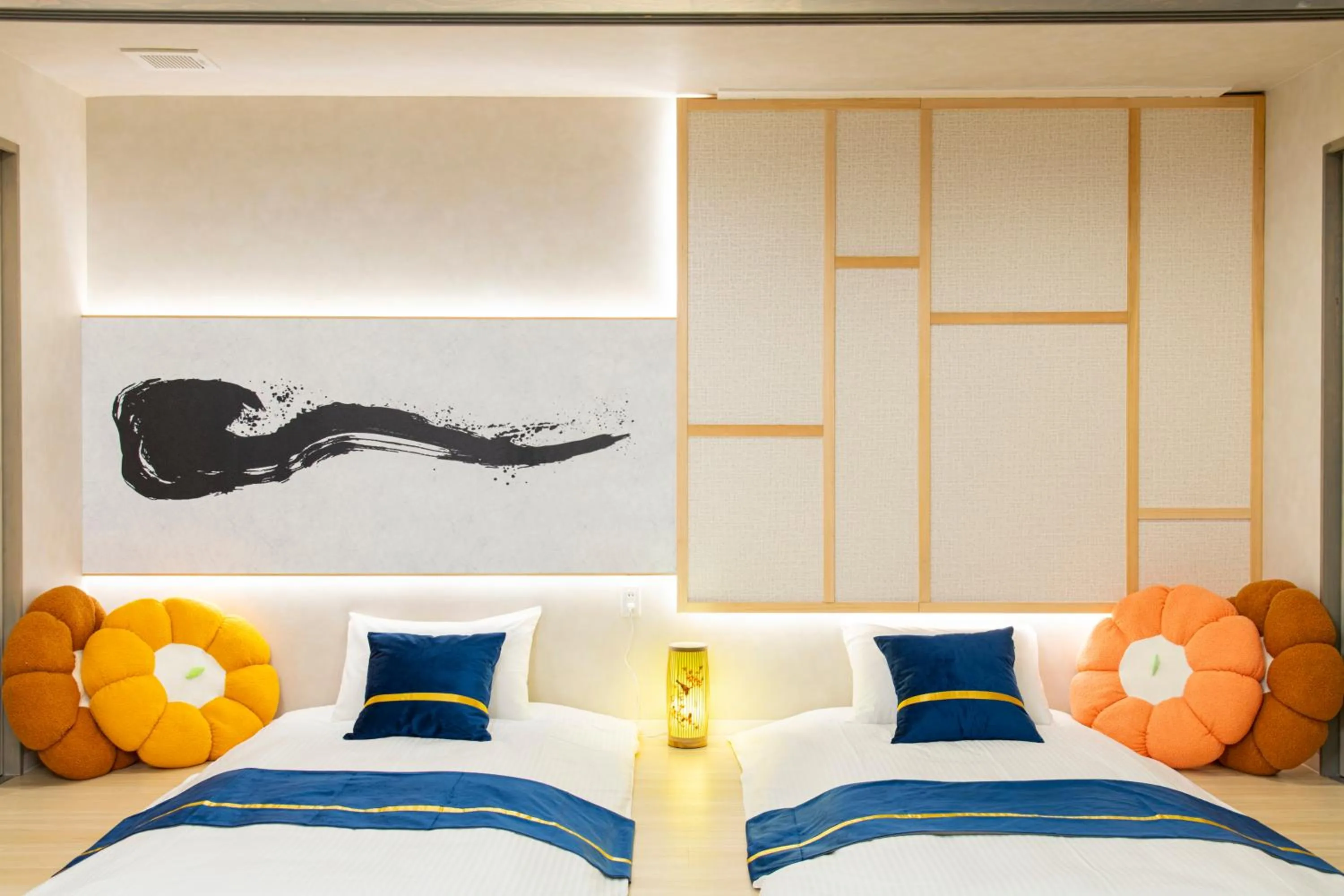 Bed in YOKOHAMA STAY PREMIER